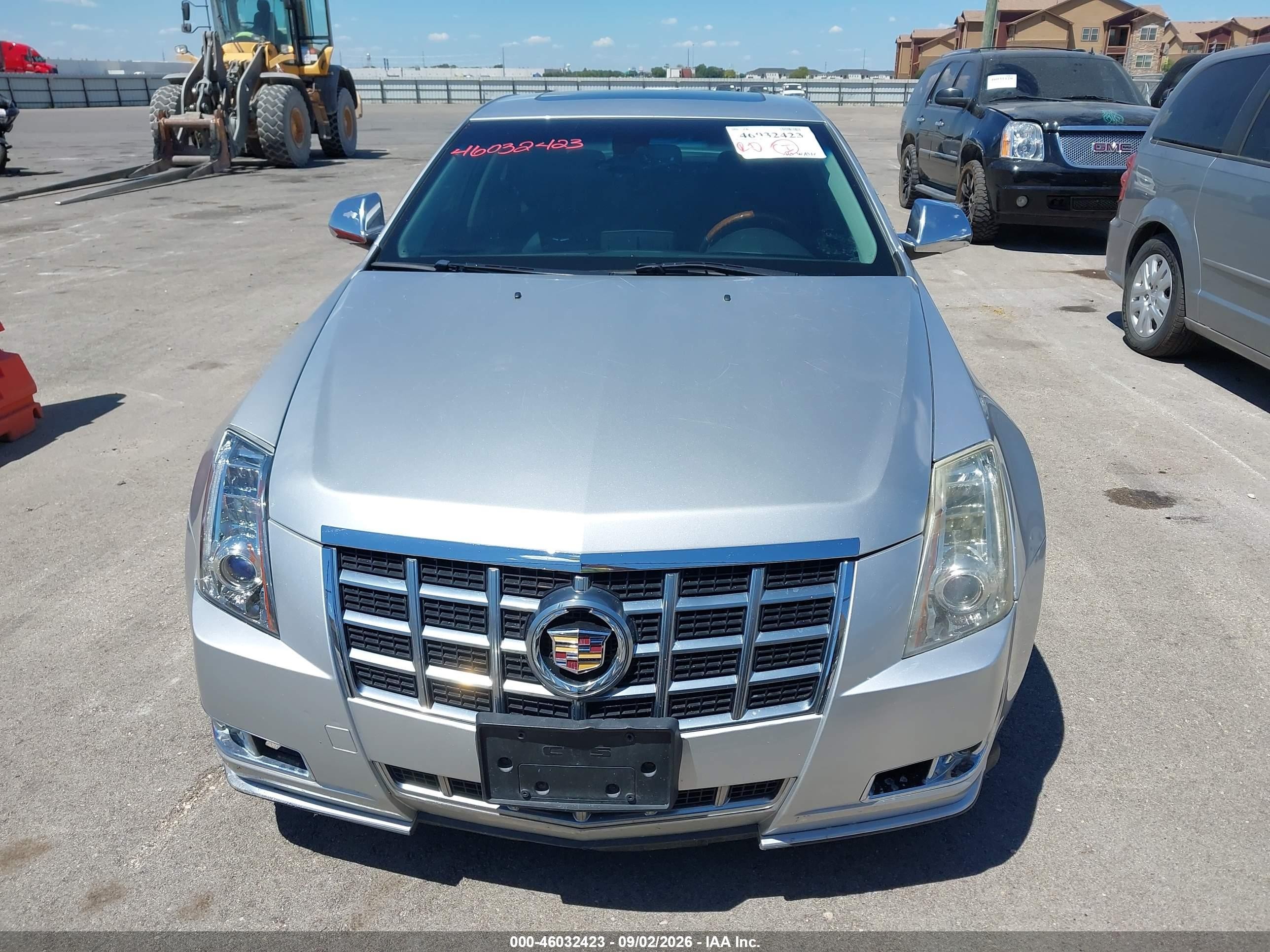 2013 Cadillac Cts Premium Silver vin: 1G6DS5E30D0100569