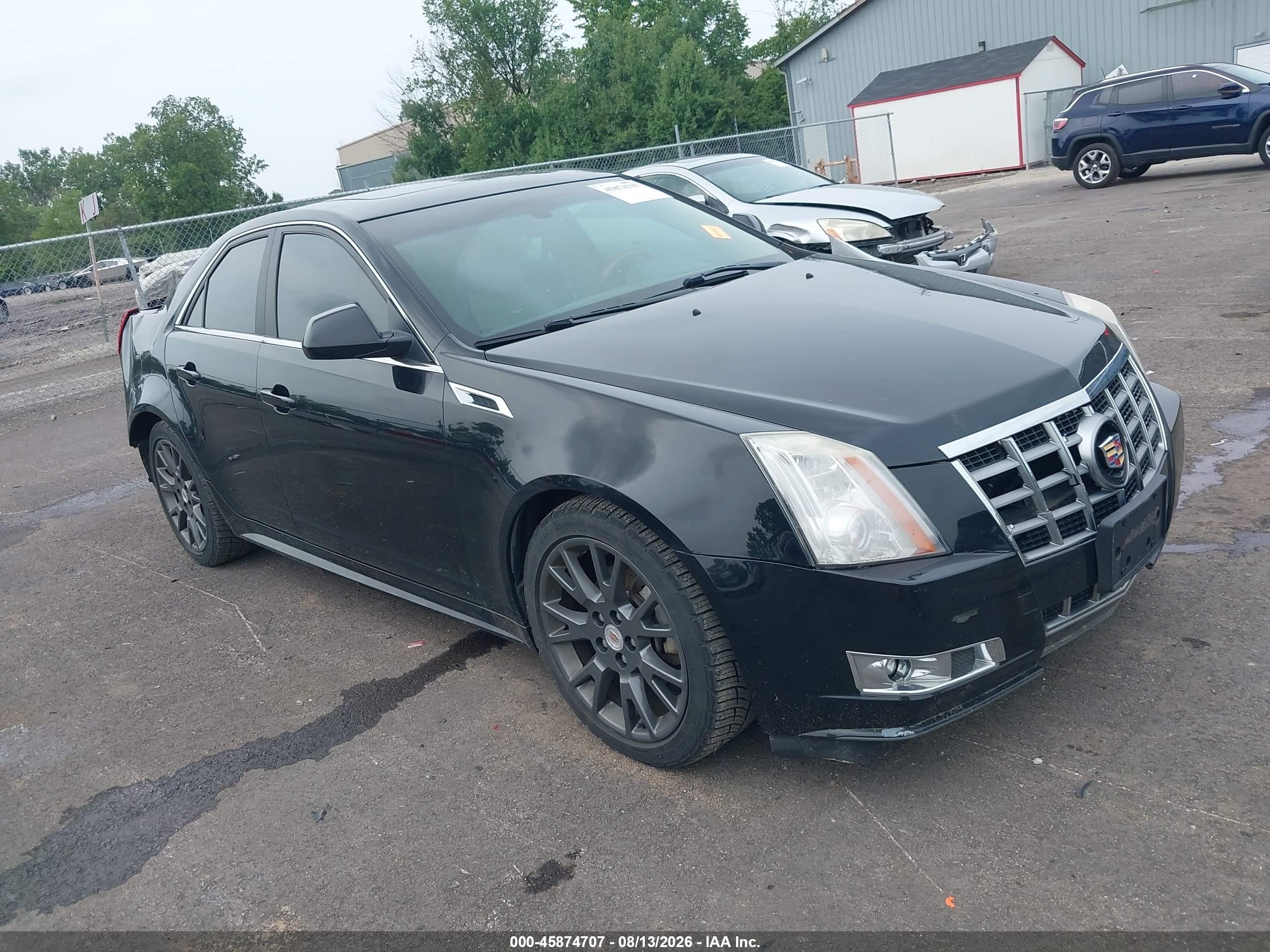 2012 Cadillac Cts Premium Black vin: 1G6DS5E31C0123454