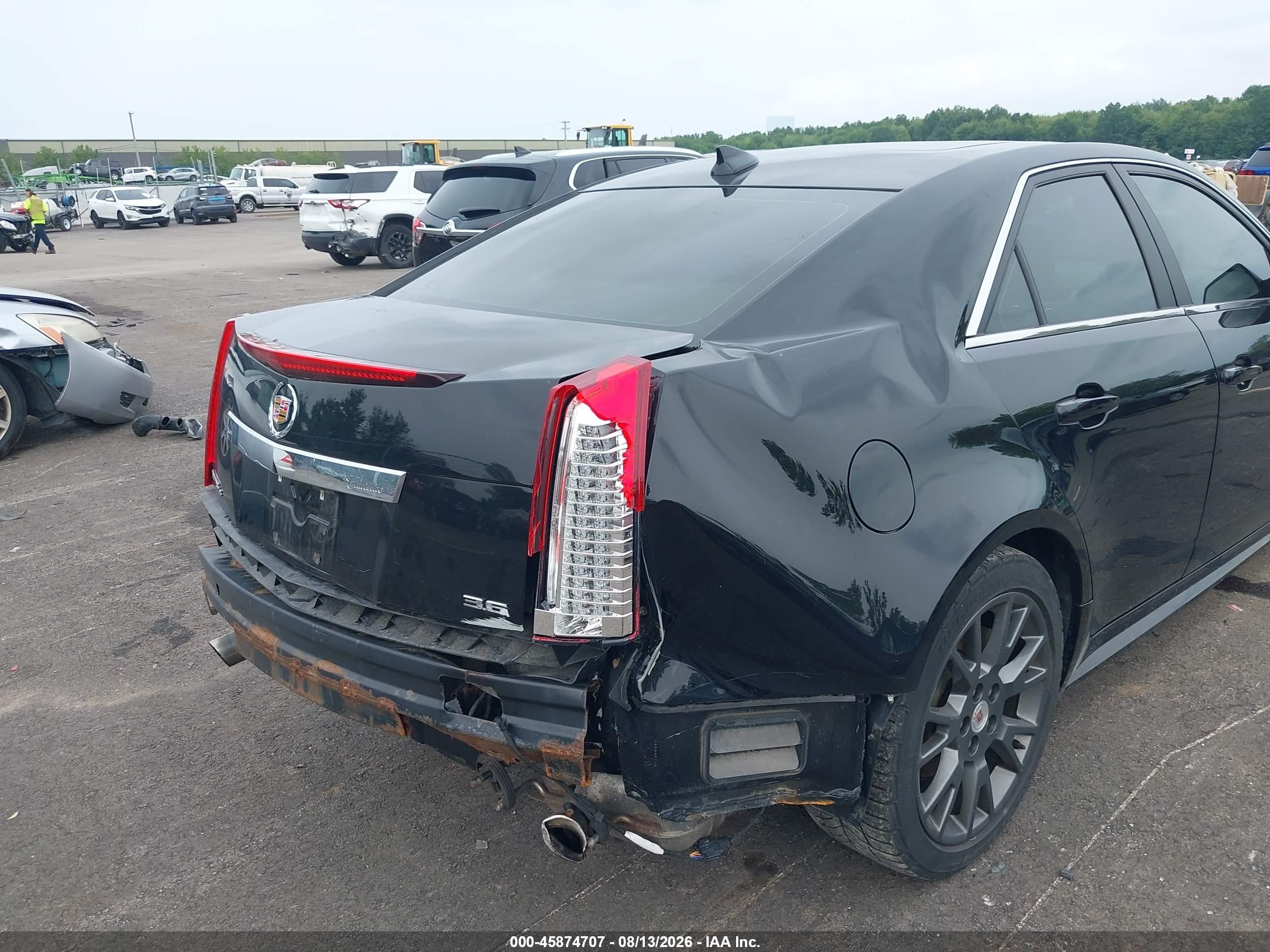 2012 Cadillac Cts Premium Black vin: 1G6DS5E31C0123454