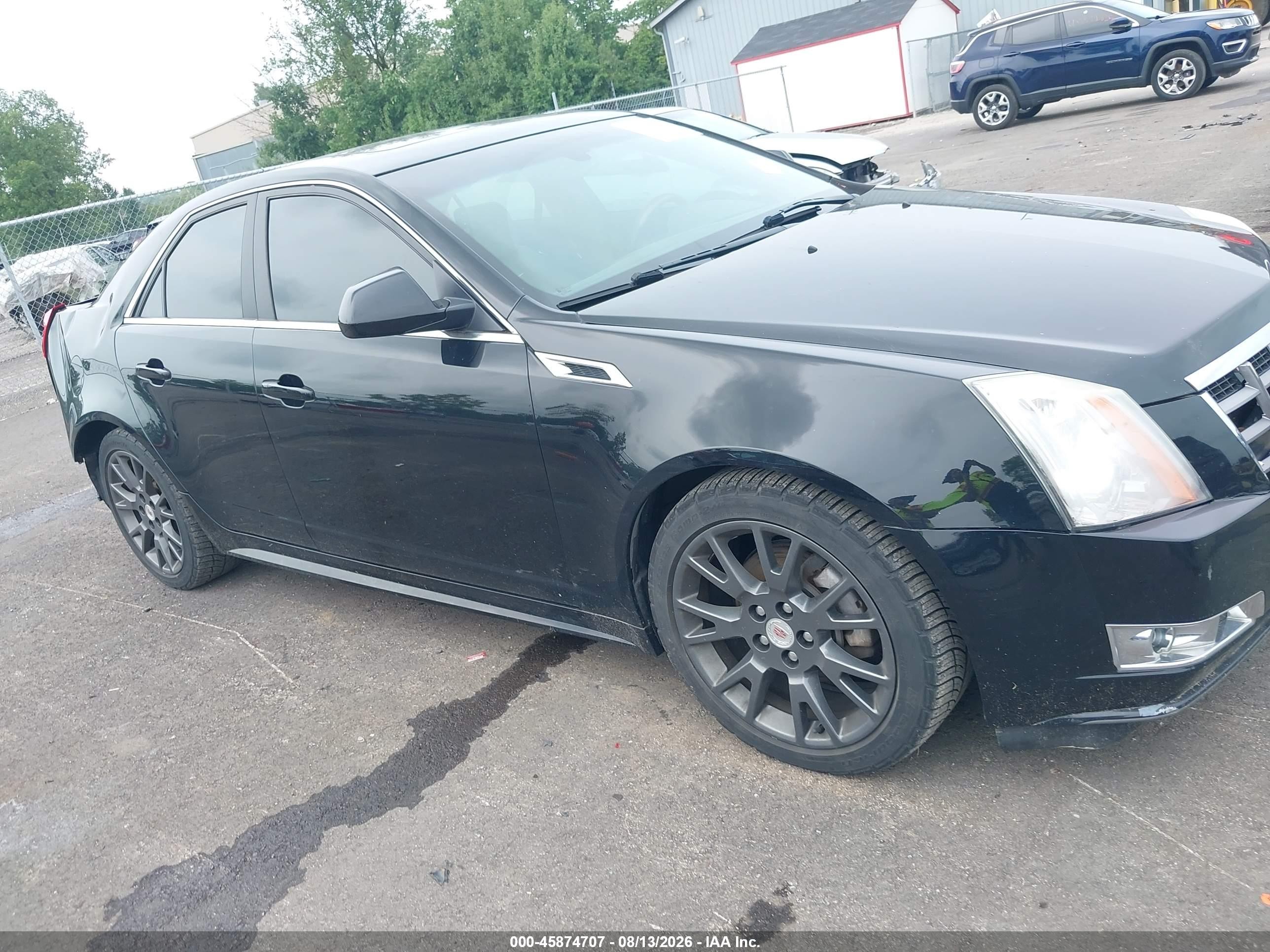 2012 Cadillac Cts Premium Black vin: 1G6DS5E31C0123454