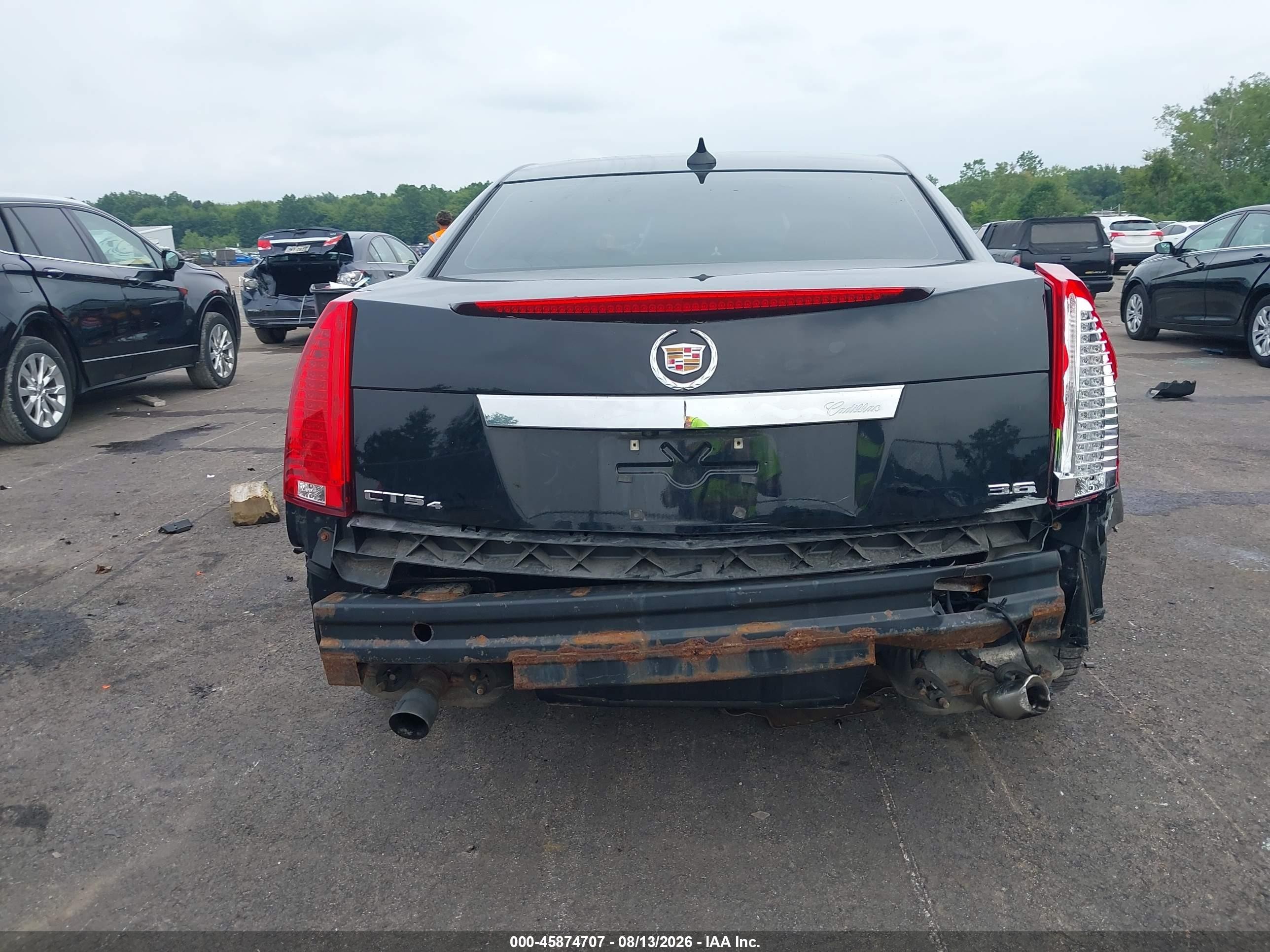 2012 Cadillac Cts Premium Black vin: 1G6DS5E31C0123454