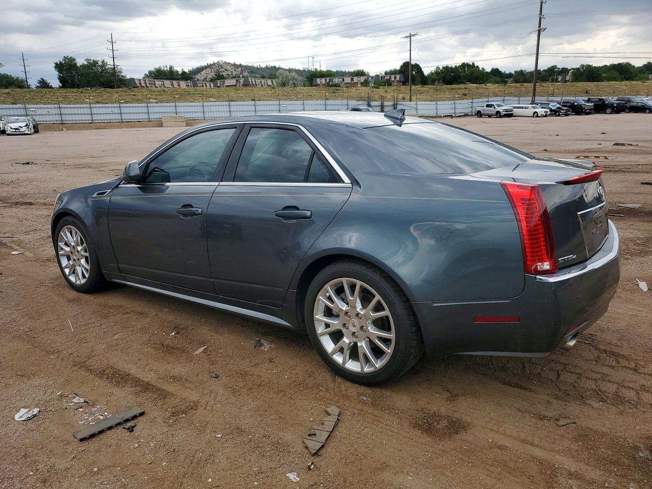 2012 Cadillac Cts Premium Collection Charcoal vin: 1G6DS5E31C0134356