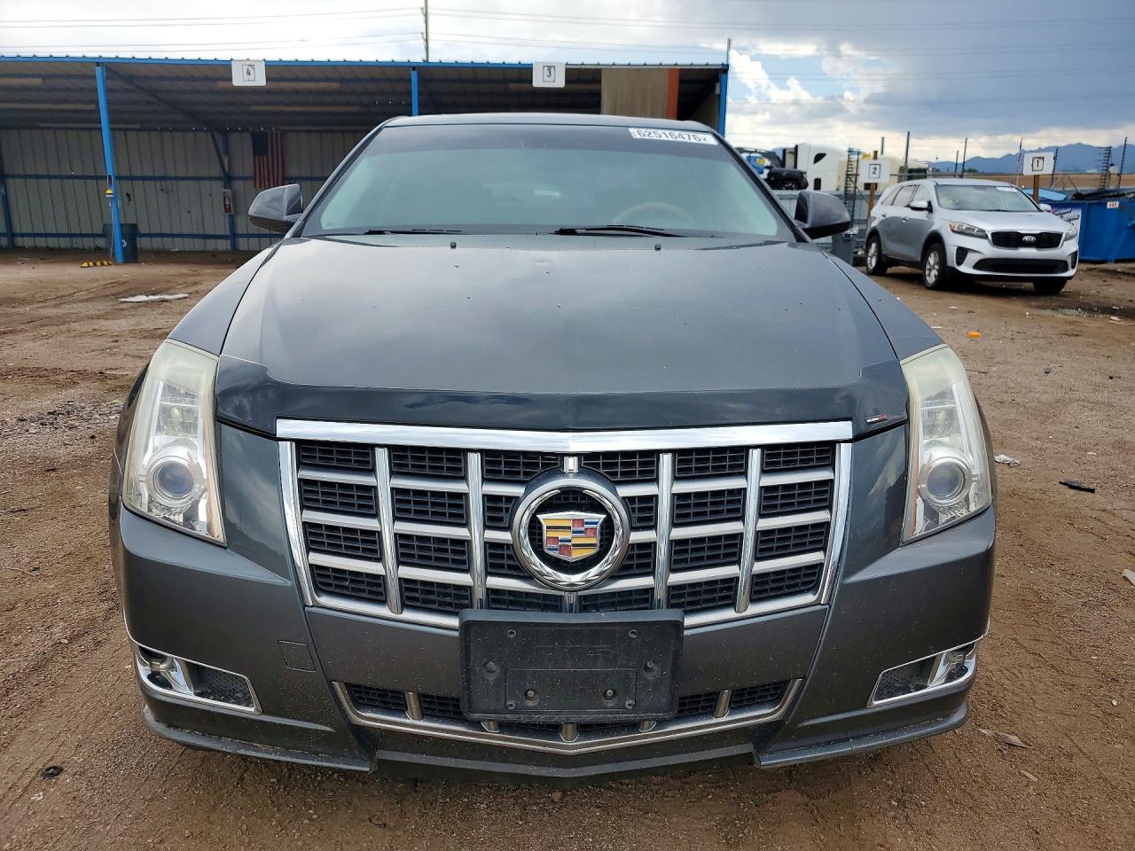 2012 Cadillac Cts Premium Collection Charcoal vin: 1G6DS5E31C0134356