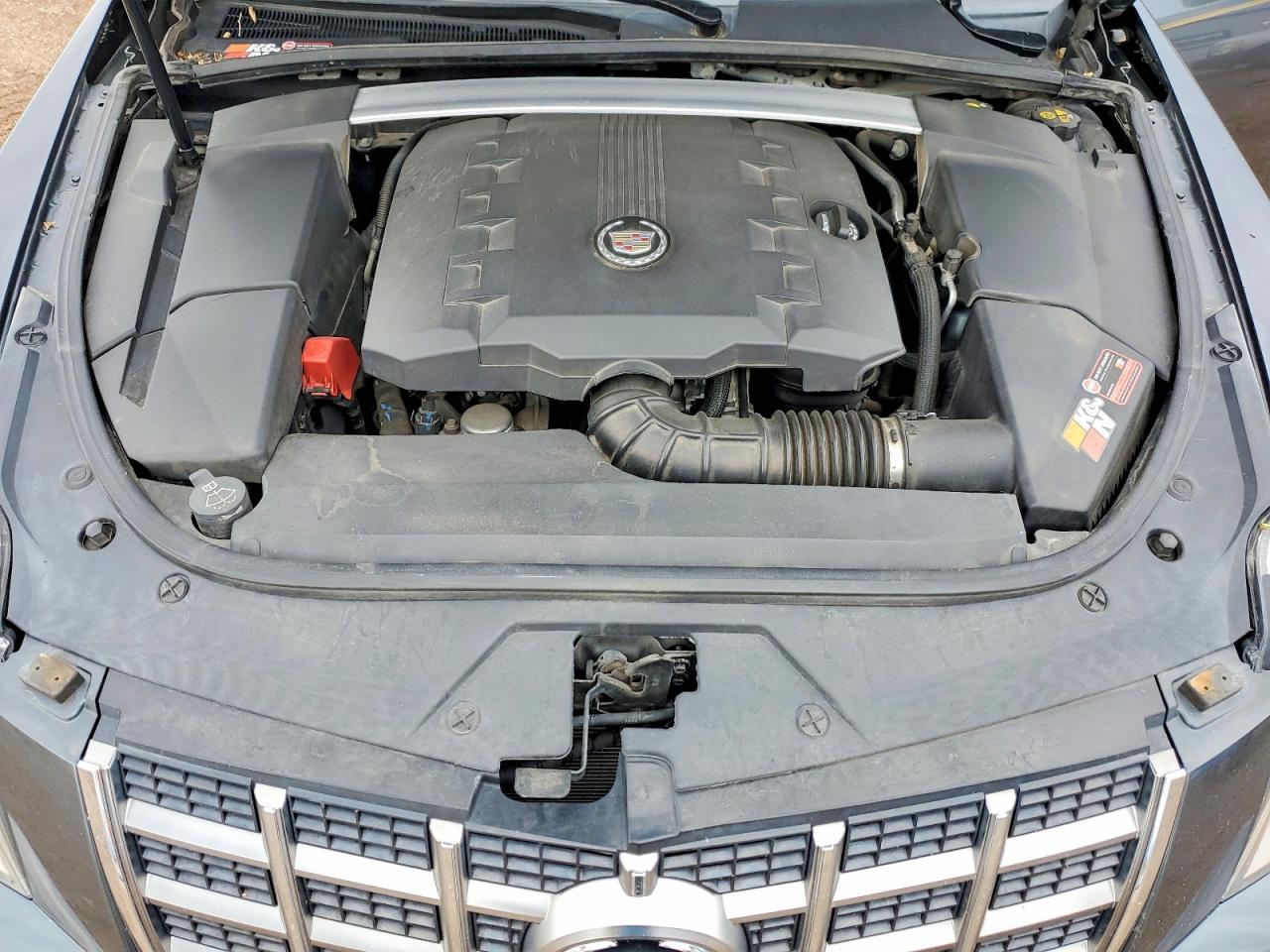 2012 Cadillac Cts Premium Collection Charcoal vin: 1G6DS5E31C0134356