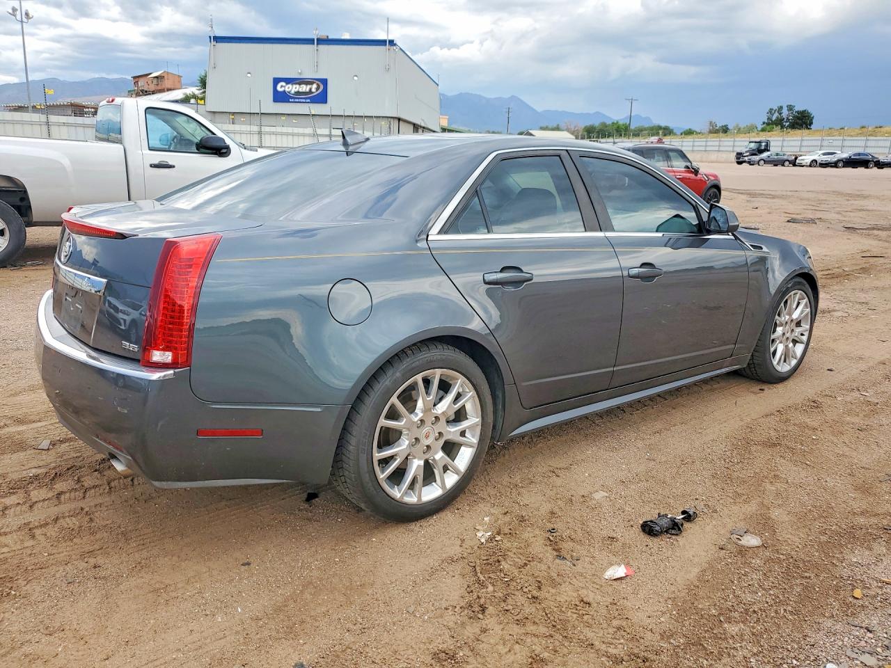 2012 Cadillac Cts Premium Collection Charcoal vin: 1G6DS5E31C0134356