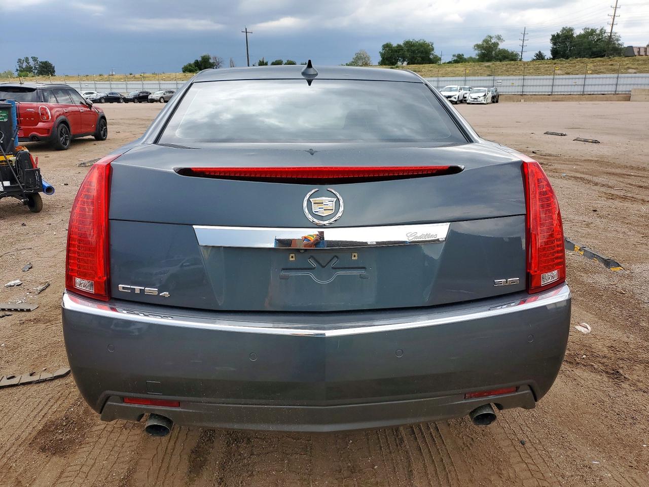 2012 Cadillac Cts Premium Collection Charcoal vin: 1G6DS5E31C0134356
