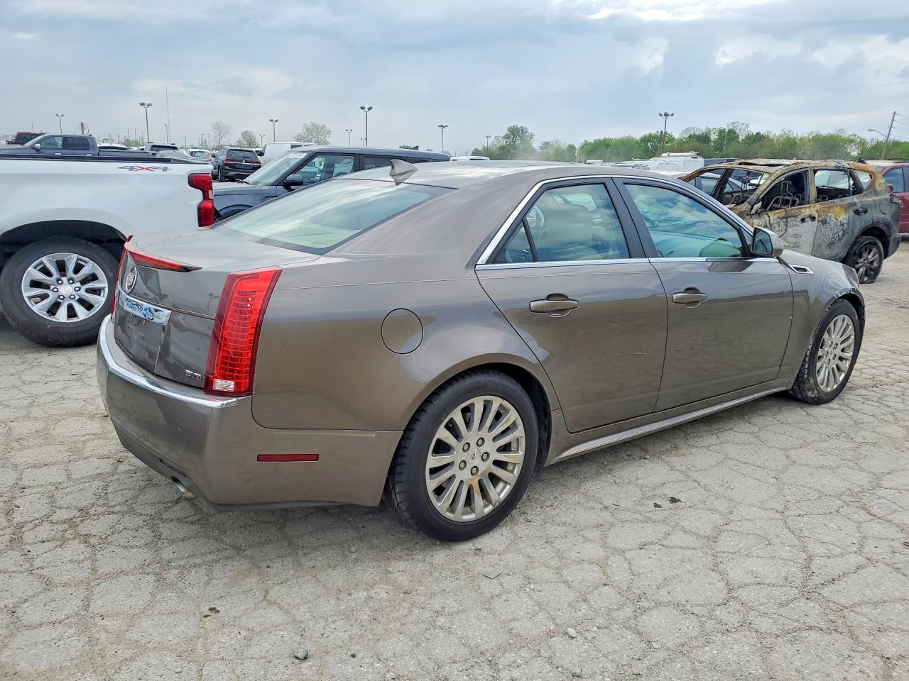 2012 Cadillac Cts Premium Collection Silver vin: 1G6DS5E34C0121097