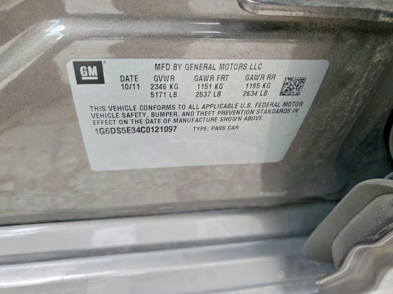 2012 Cadillac Cts Premium Collection Silver vin: 1G6DS5E34C0121097