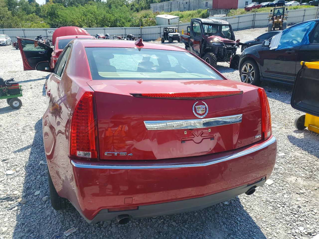 2012 Cadillac Cts Premium Collection Red vin: 1G6DS5E34C0132696