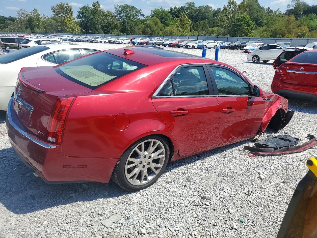 2012 Cadillac Cts Premium Collection Red vin: 1G6DS5E34C0132696