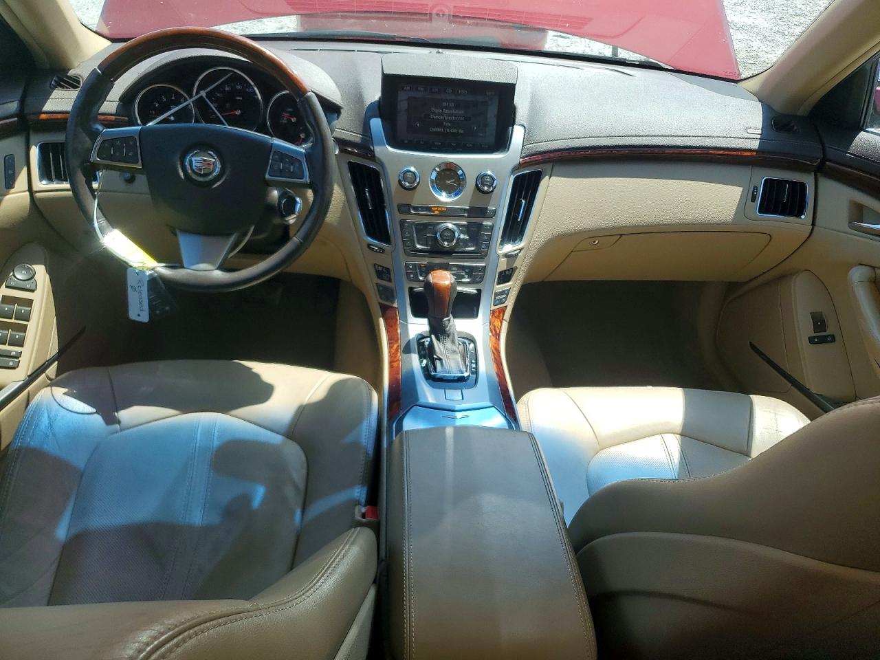 2012 Cadillac Cts Premium Collection Red vin: 1G6DS5E34C0132696