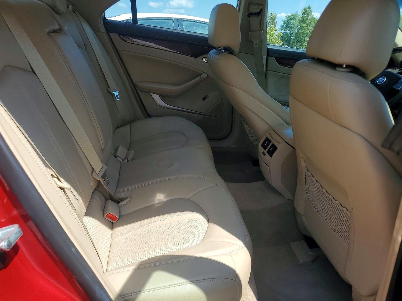 2012 Cadillac Cts Premium Collection Red vin: 1G6DS5E34C0132696
