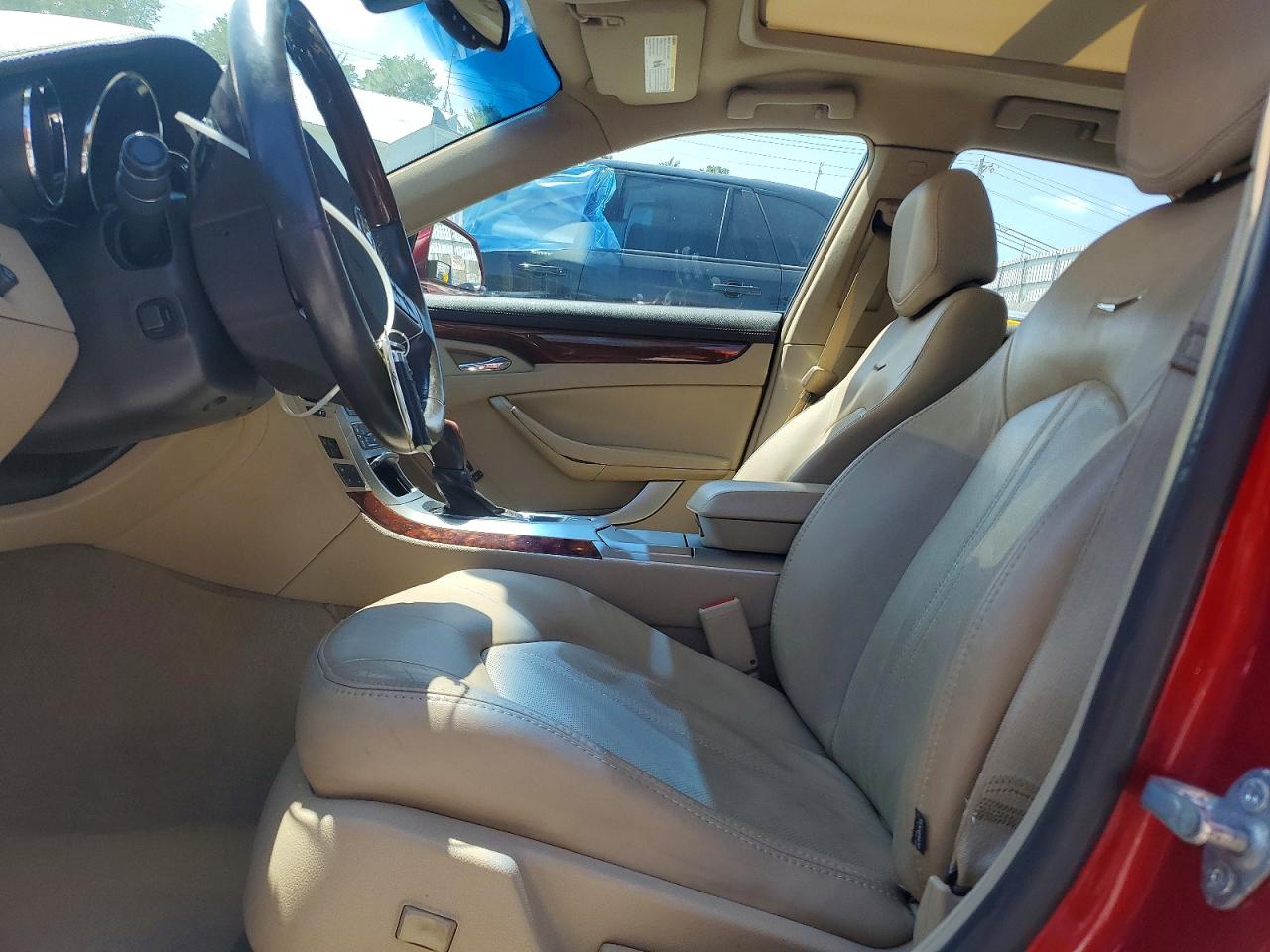 2012 Cadillac Cts Premium Collection Red vin: 1G6DS5E34C0132696