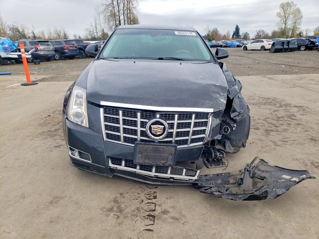 2012 Cadillac Cts Premium Collection Black vin: 1G6DS5E36C0113230