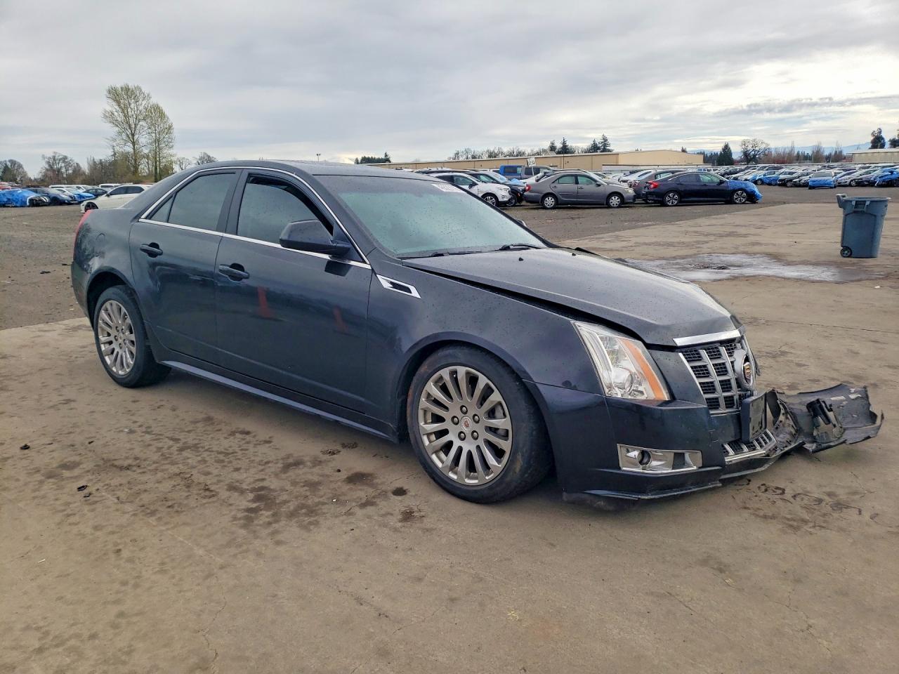 2012 Cadillac Cts Premium Collection Black vin: 1G6DS5E36C0113230