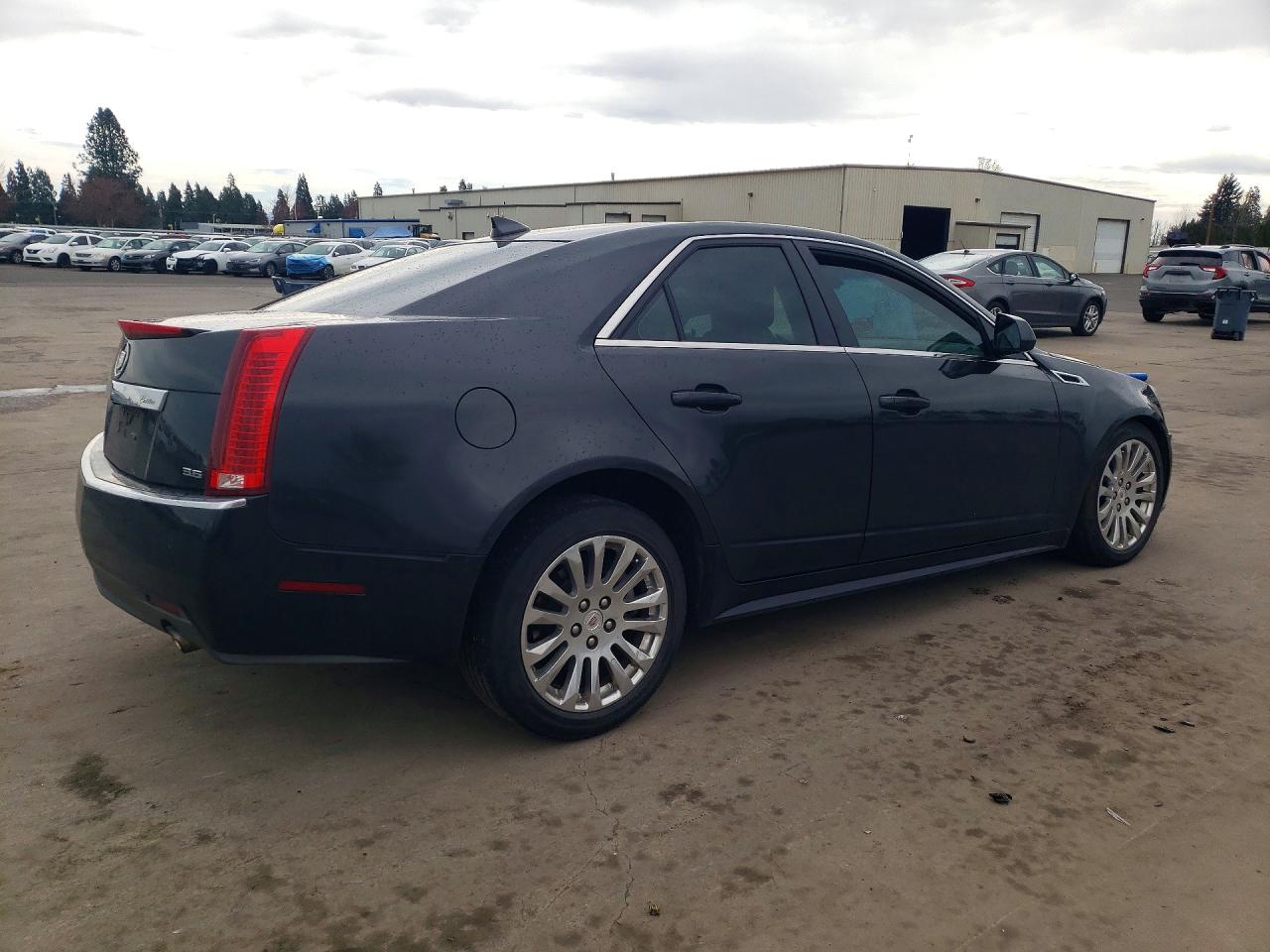 2012 Cadillac Cts Premium Collection Black vin: 1G6DS5E36C0113230