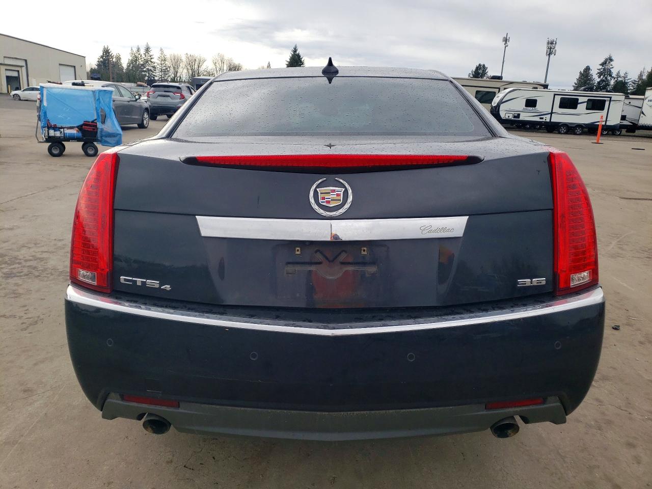 2012 Cadillac Cts Premium Collection Black vin: 1G6DS5E36C0113230