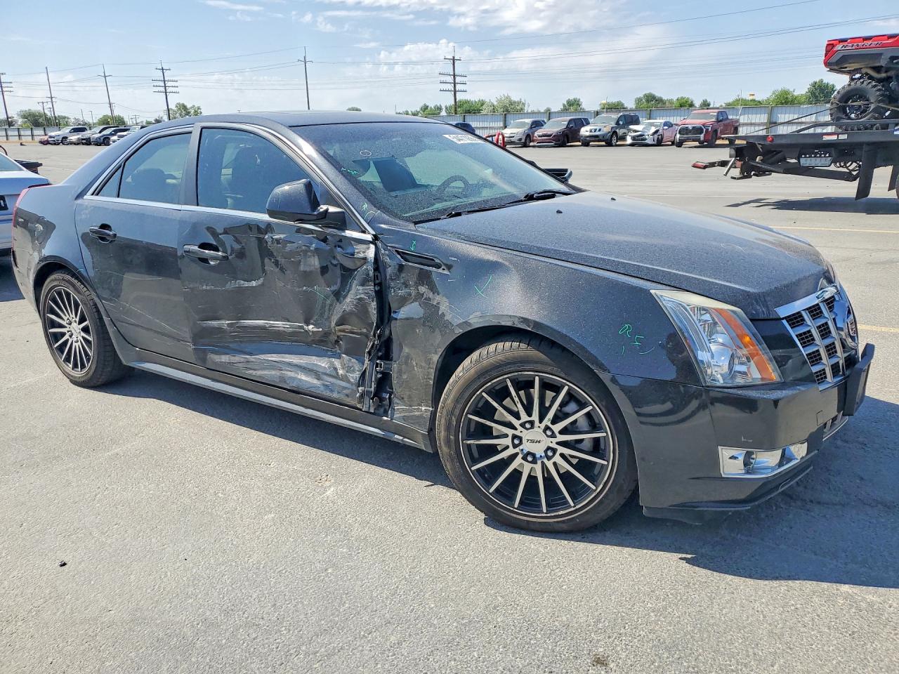 2012 Cadillac Cts Premium Collection Black vin: 1G6DS5E36C0146356
