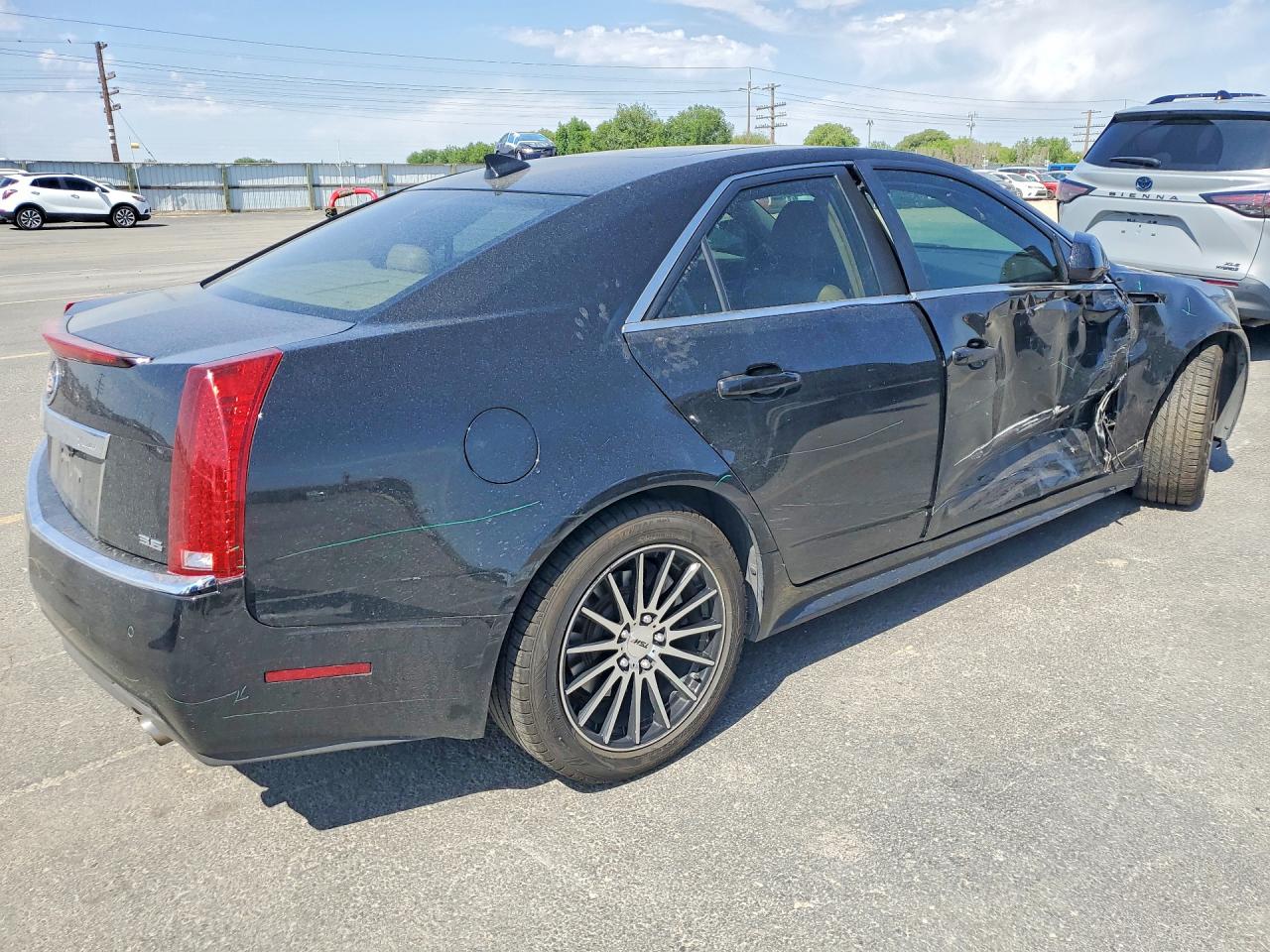 2012 Cadillac Cts Premium Collection Black vin: 1G6DS5E36C0146356