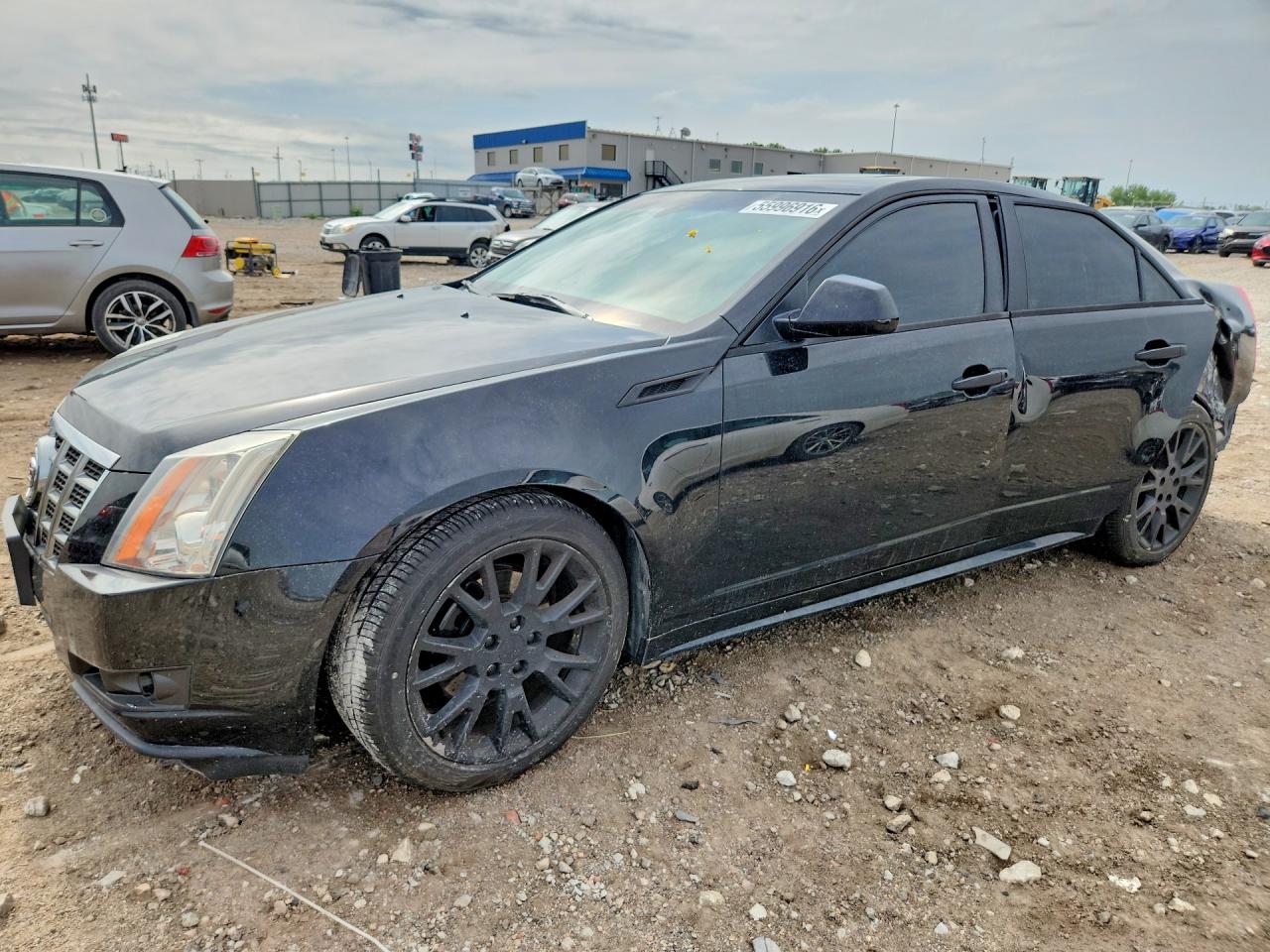 2013 Cadillac Cts Premium Collection Black vin: 1G6DS5E36D0179908