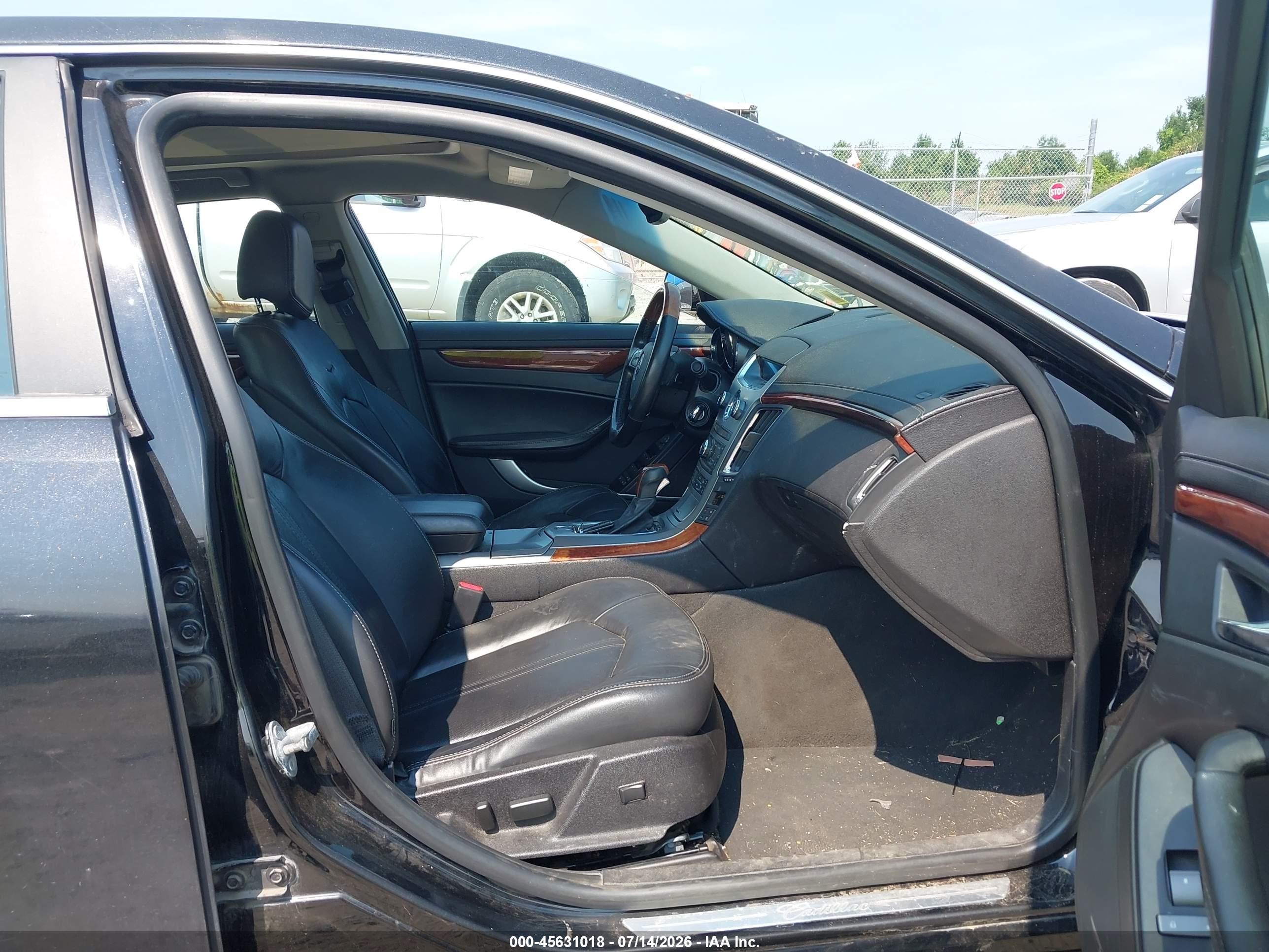 2012 Cadillac Cts Premium Black vin: 1G6DS5E37C0111292