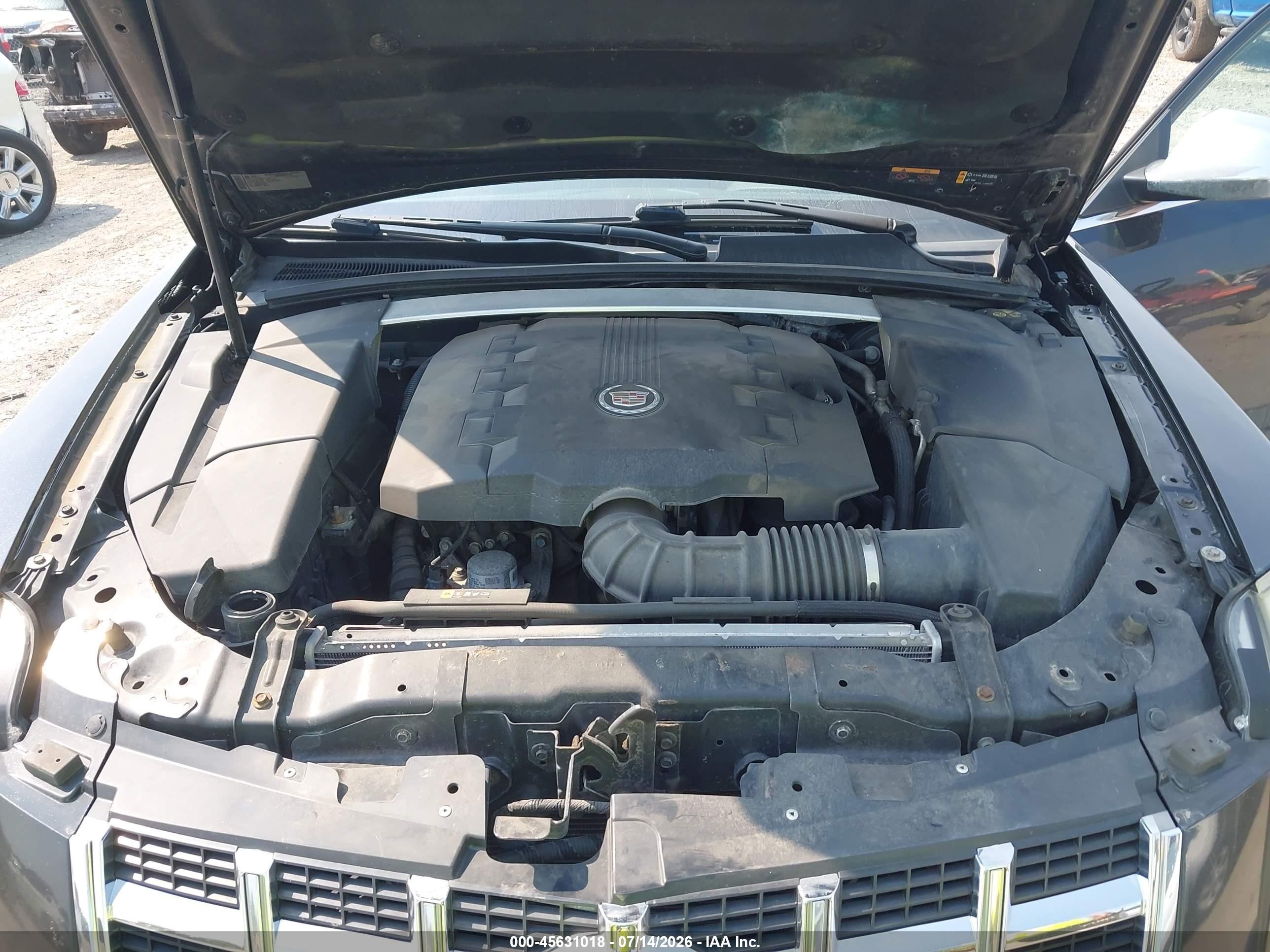 2012 Cadillac Cts Premium Black vin: 1G6DS5E37C0111292
