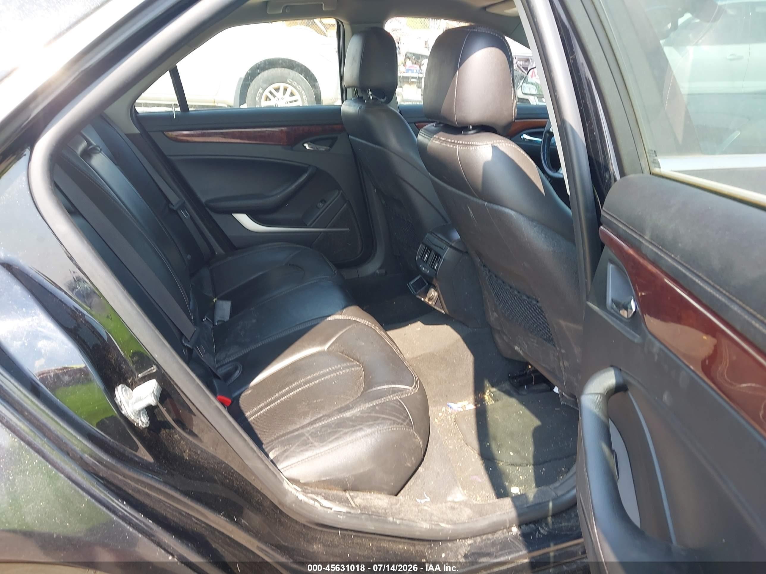 2012 Cadillac Cts Premium Black vin: 1G6DS5E37C0111292