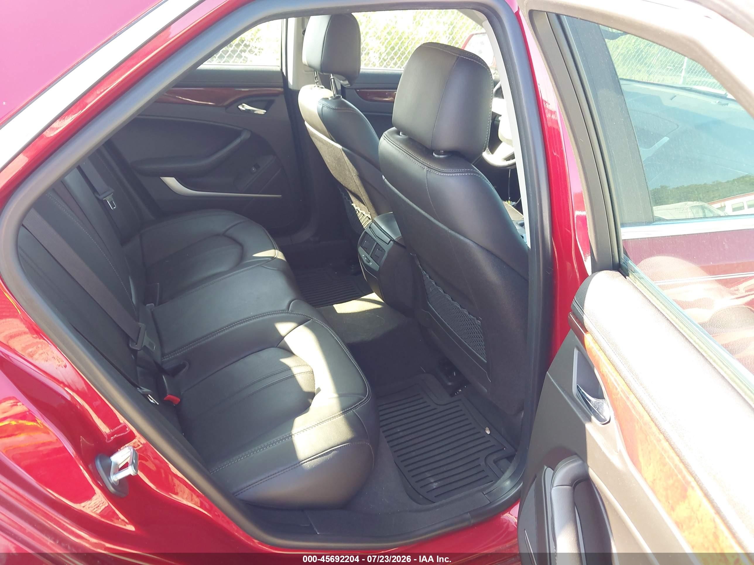 2013 Cadillac Cts Premium Red vin: 1G6DS5E37D0113206