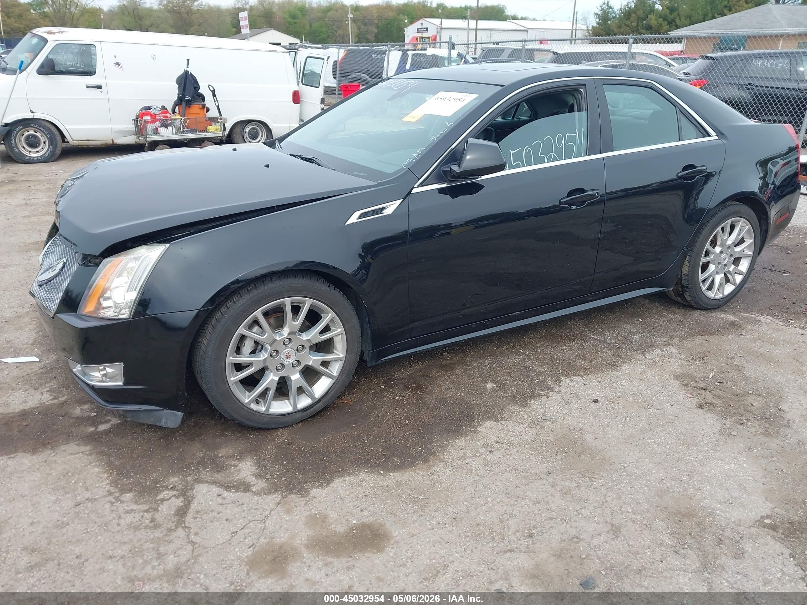 2013 Cadillac Cts Premium Черный vin: 1G6DS5E37D0128692