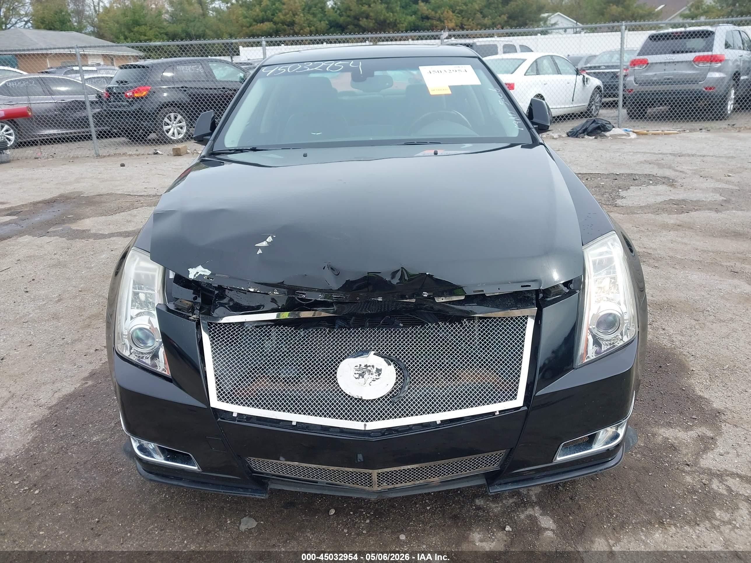 2013 Cadillac Cts Premium Черный vin: 1G6DS5E37D0128692