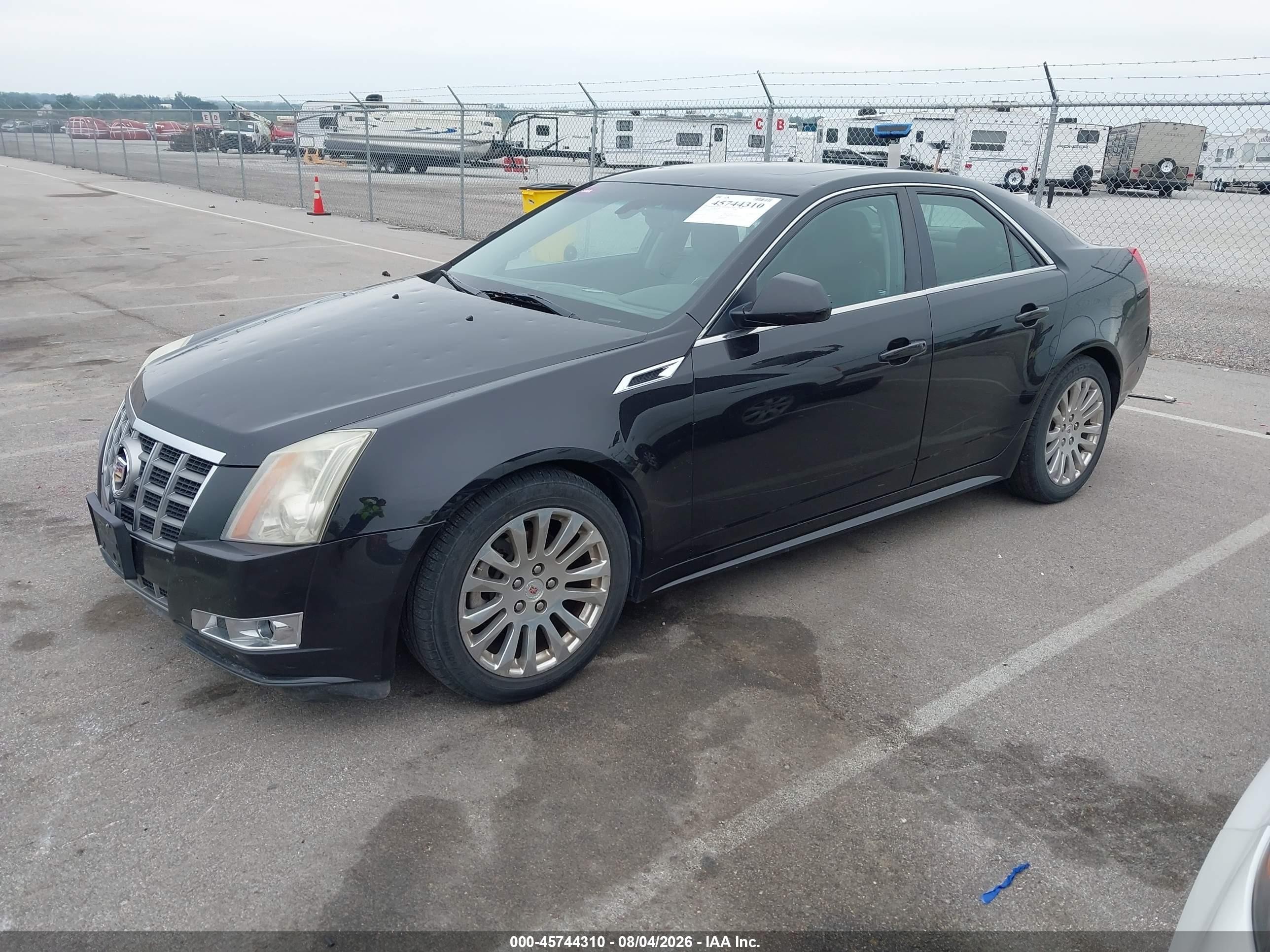 2012 Cadillac Cts Premium Black vin: 1G6DS5E38C0144026