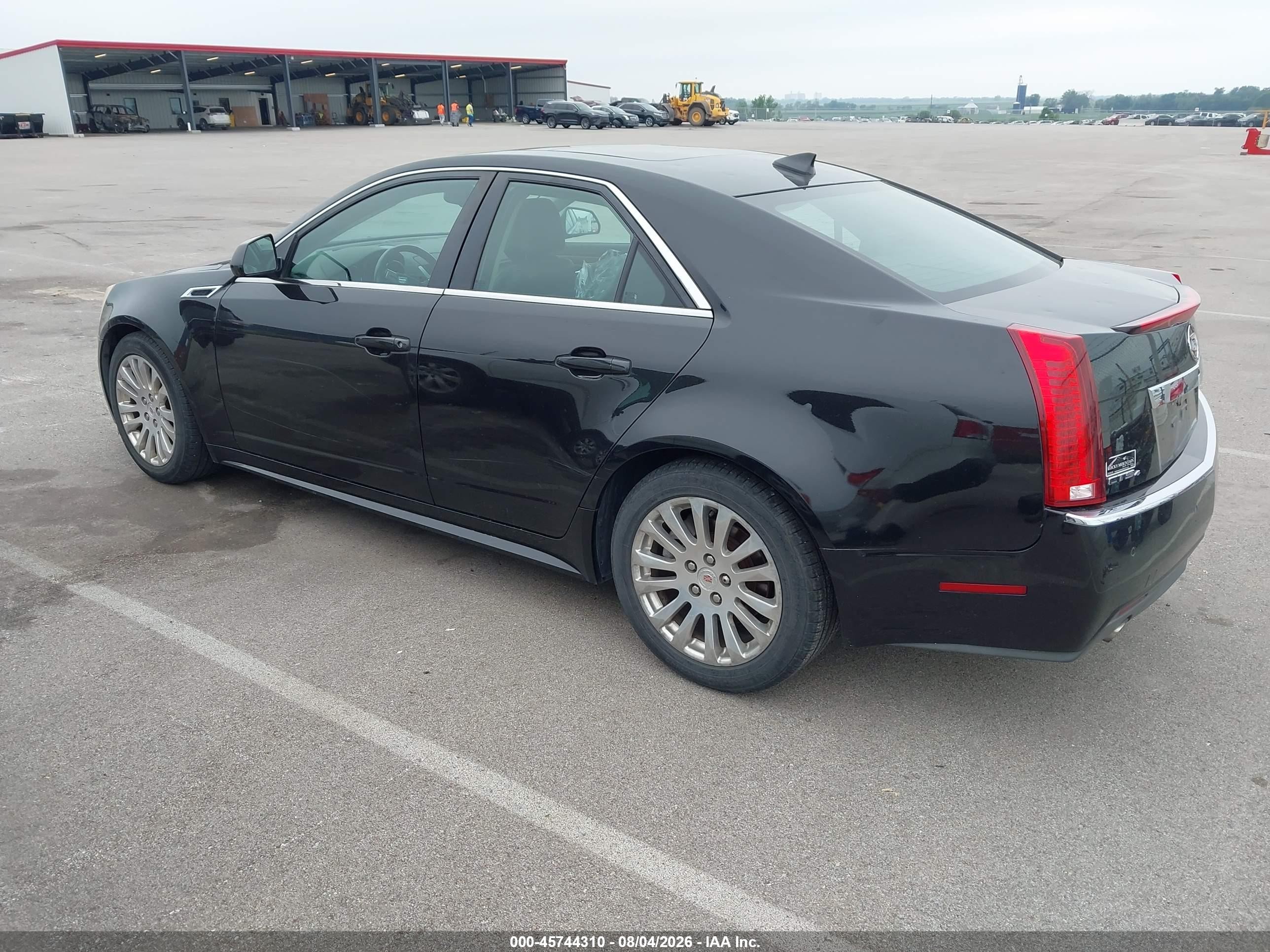 2012 Cadillac Cts Premium Black vin: 1G6DS5E38C0144026