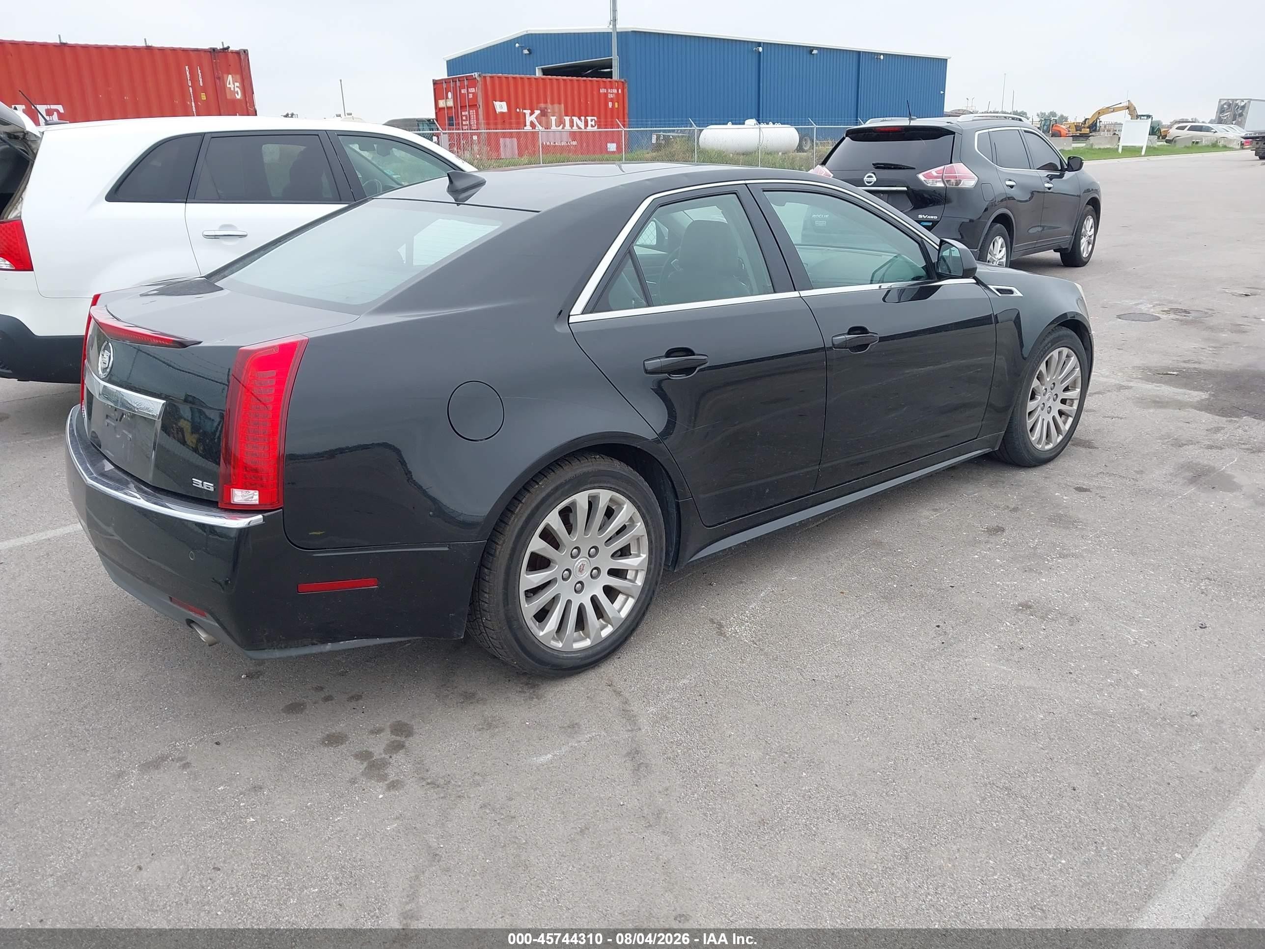 2012 Cadillac Cts Premium Black vin: 1G6DS5E38C0144026