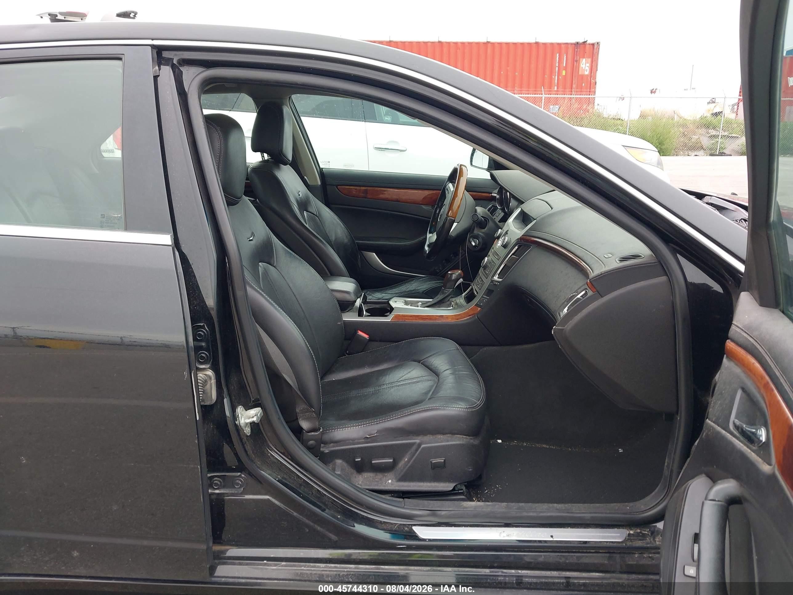 2012 Cadillac Cts Premium Black vin: 1G6DS5E38C0144026