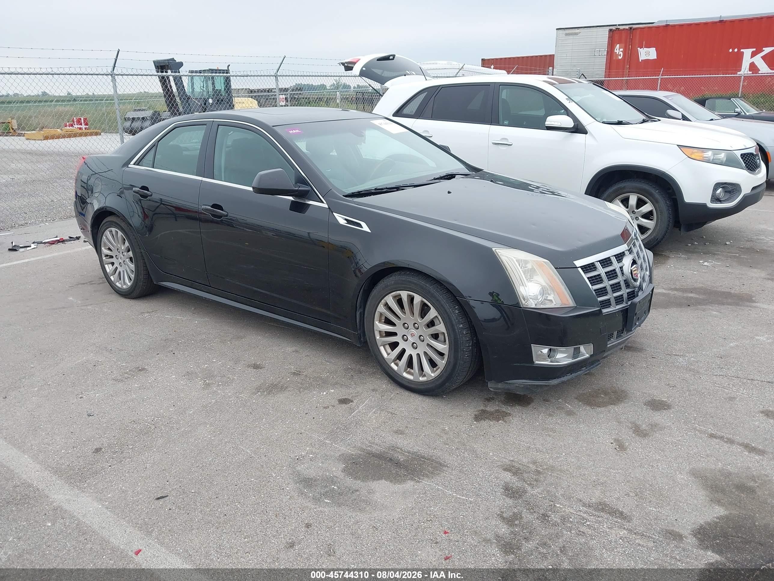 2012 Cadillac Cts Premium Black vin: 1G6DS5E38C0144026