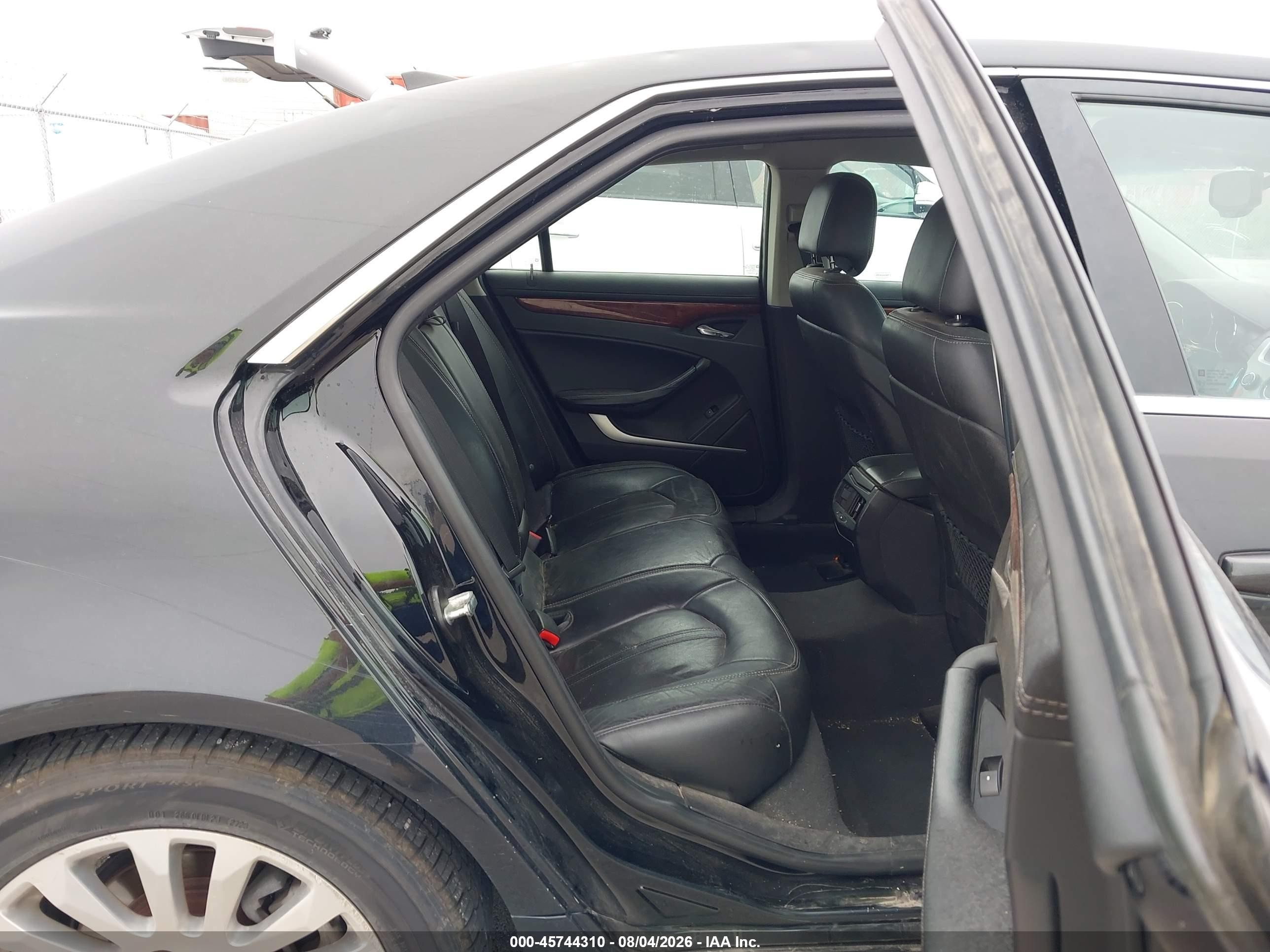 2012 Cadillac Cts Premium Black vin: 1G6DS5E38C0144026