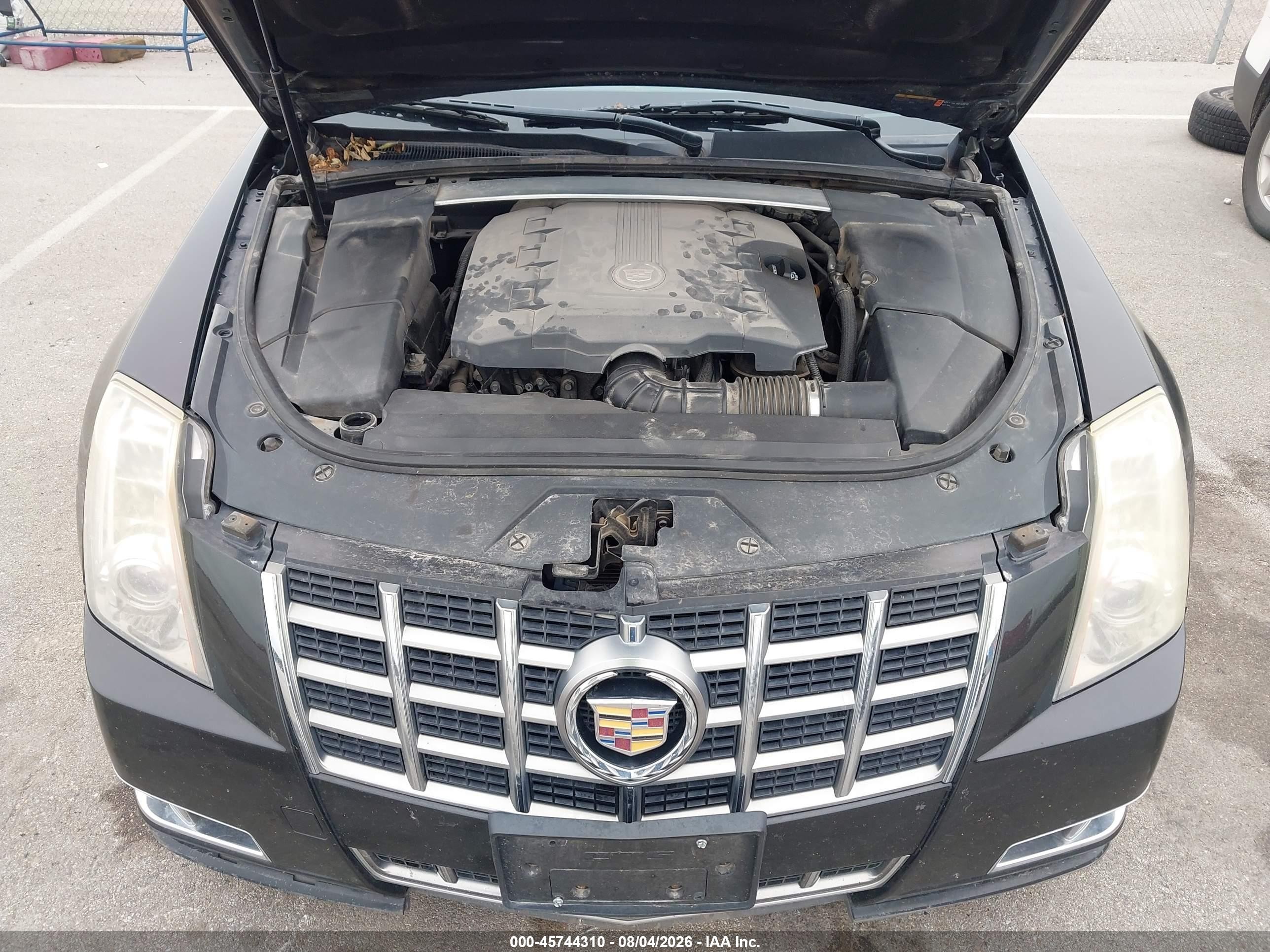 2012 Cadillac Cts Premium Black vin: 1G6DS5E38C0144026