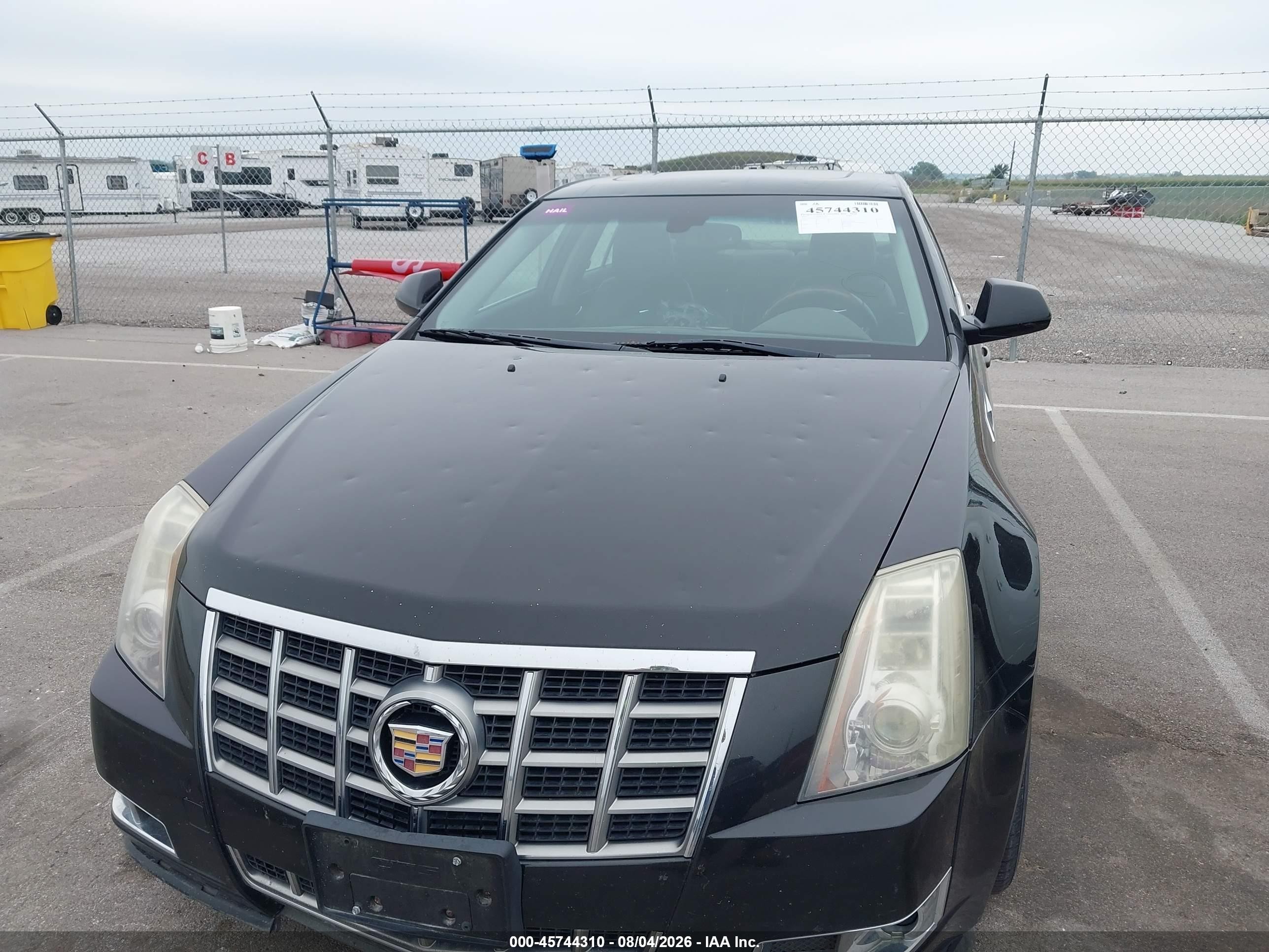 2012 Cadillac Cts Premium Black vin: 1G6DS5E38C0144026