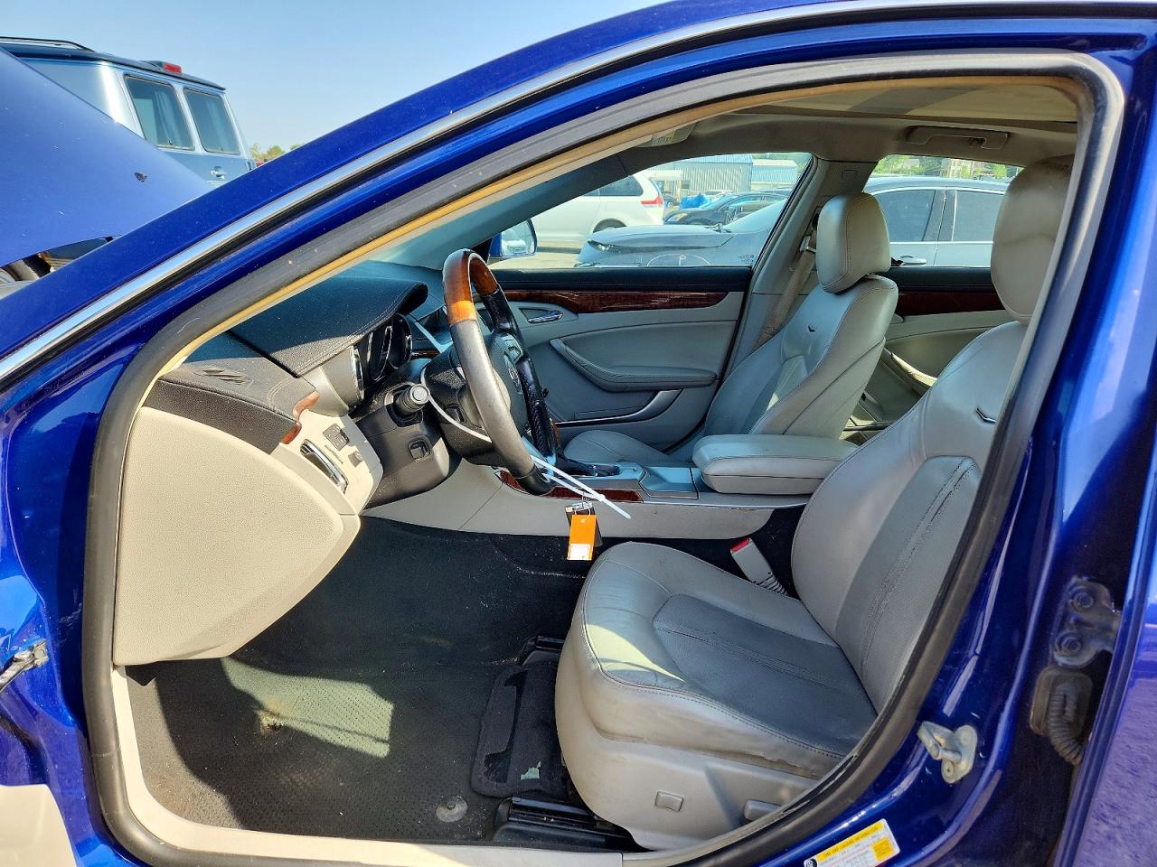 2012 Cadillac Cts Premium Collection Blue vin: 1G6DS5E39C0110631