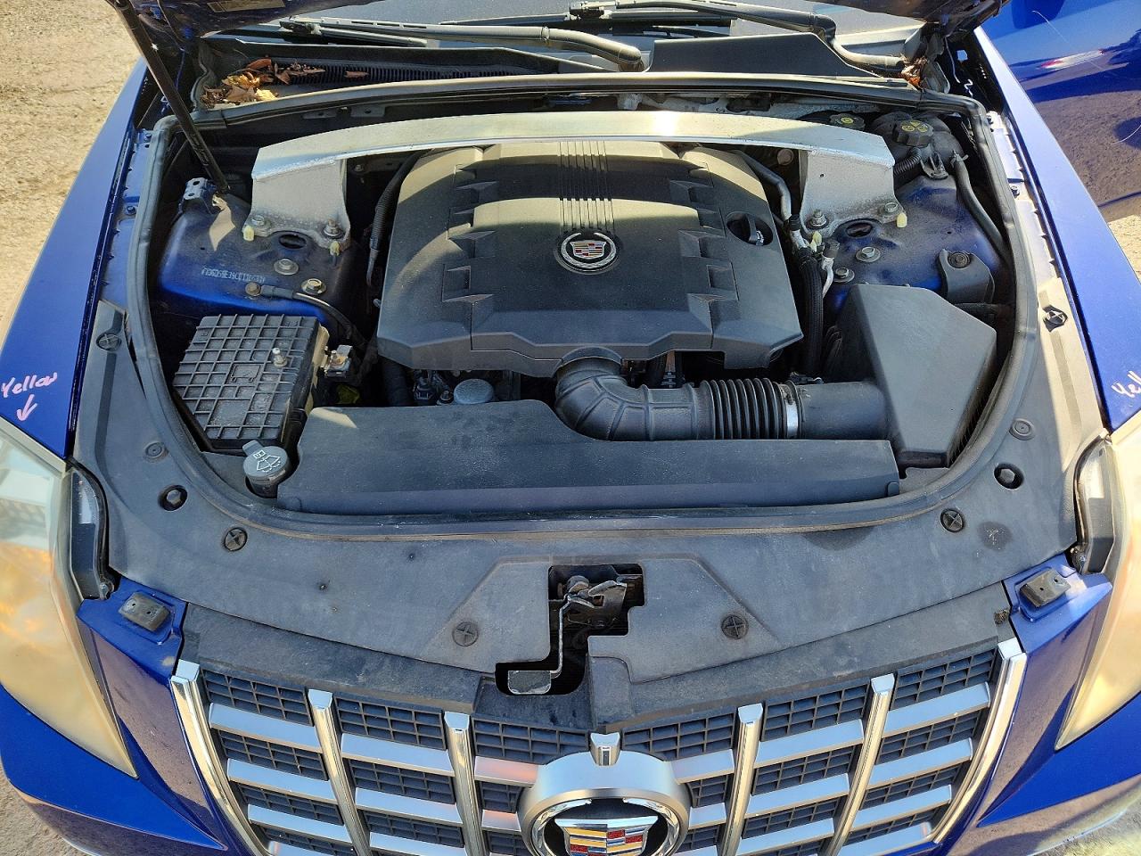 2012 Cadillac Cts Premium Collection Blue vin: 1G6DS5E39C0110631