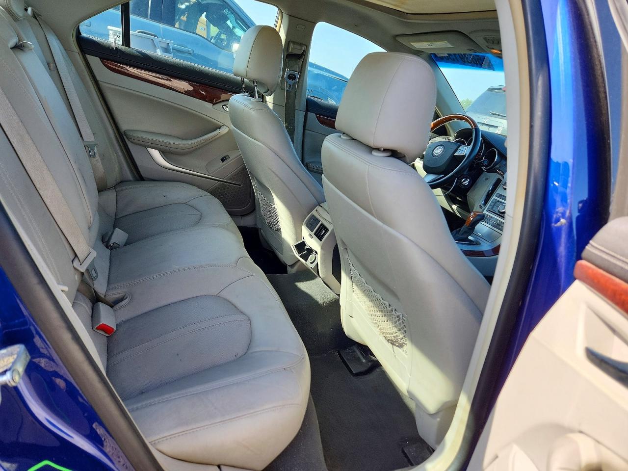 2012 Cadillac Cts Premium Collection Blue vin: 1G6DS5E39C0110631