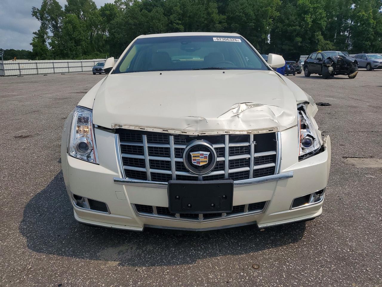 2013 Cadillac Cts Premium Collection White vin: 1G6DS5E39D0102823