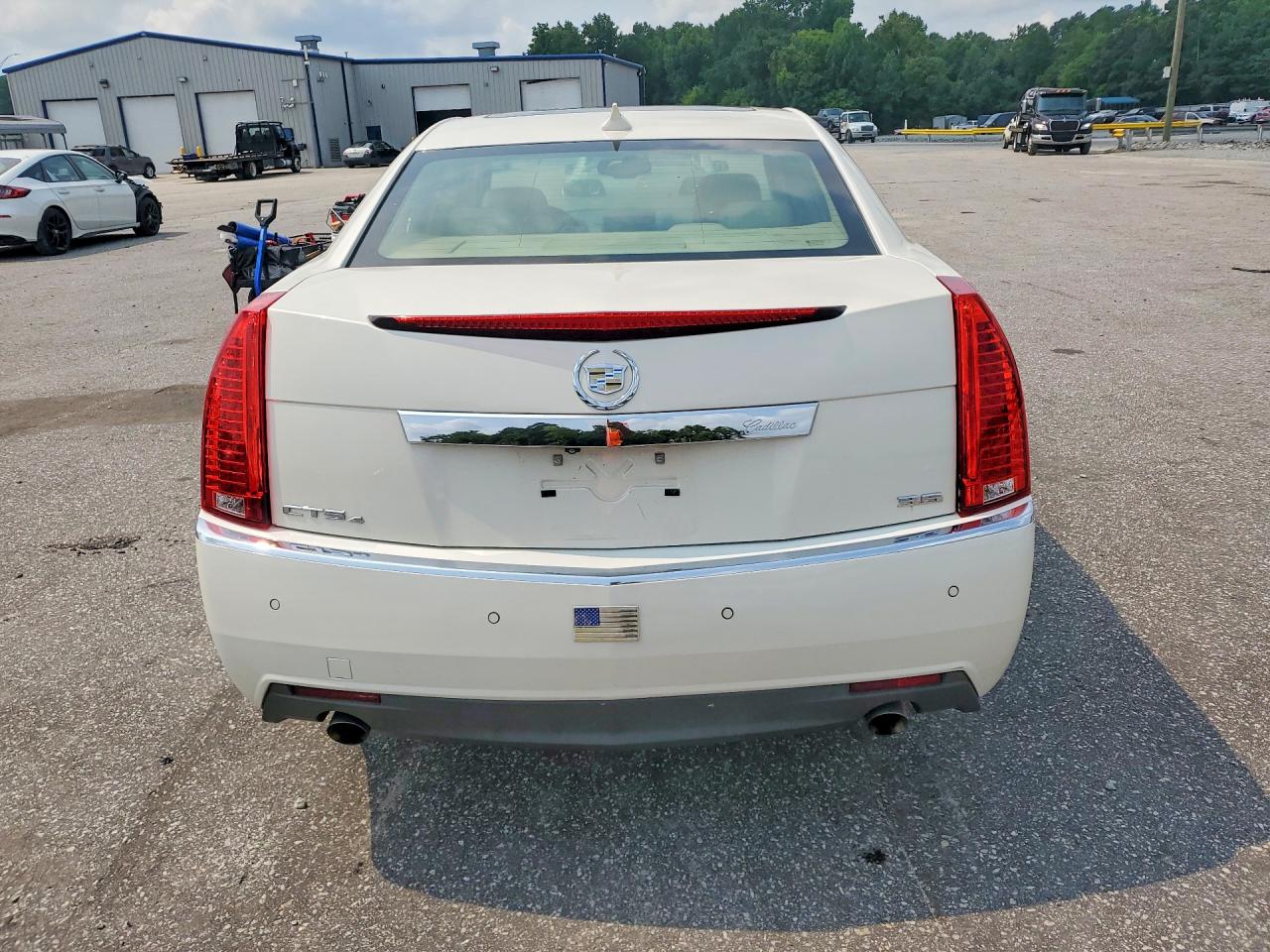 2013 Cadillac Cts Premium Collection White vin: 1G6DS5E39D0102823