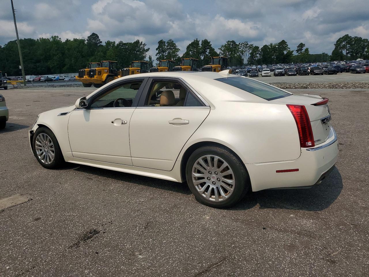2013 Cadillac Cts Premium Collection White vin: 1G6DS5E39D0102823