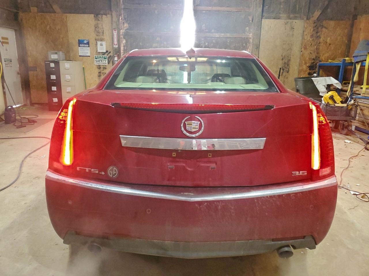 2013 Cadillac Cts Premium Collection Red vin: 1G6DS5E3XD0116908
