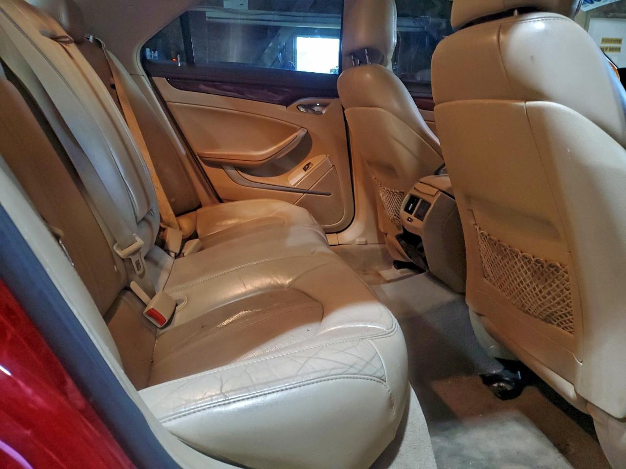 2013 Cadillac Cts Premium Collection Red vin: 1G6DS5E3XD0116908