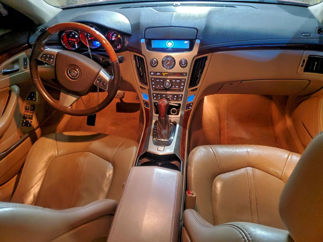 2013 Cadillac Cts Premium Collection Red vin: 1G6DS5E3XD0116908