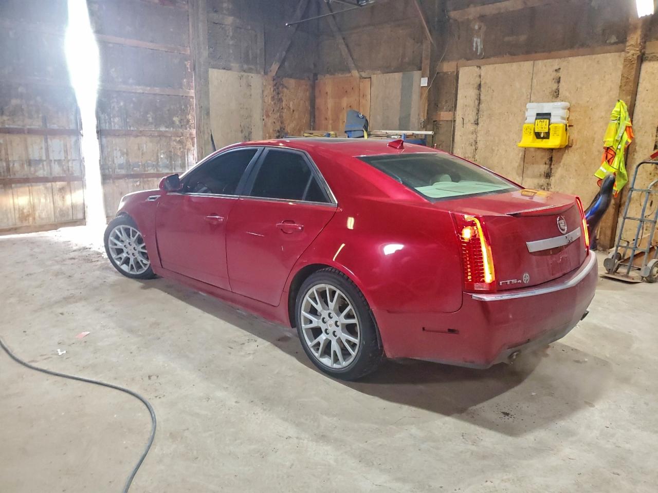 2013 Cadillac Cts Premium Collection Red vin: 1G6DS5E3XD0116908