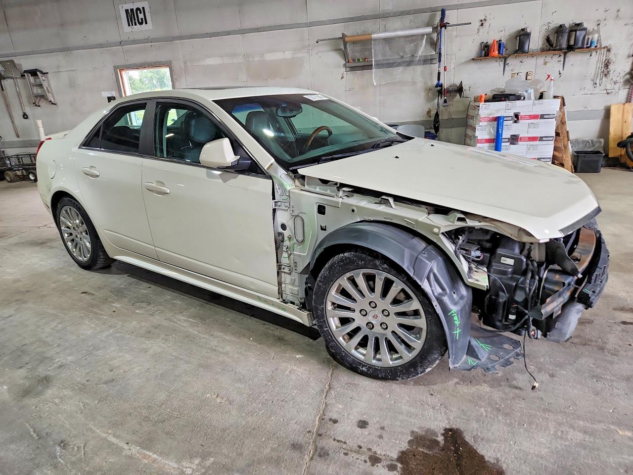 2013 Cadillac Cts Premium Collection White vin: 1G6DS5E3XD0141792