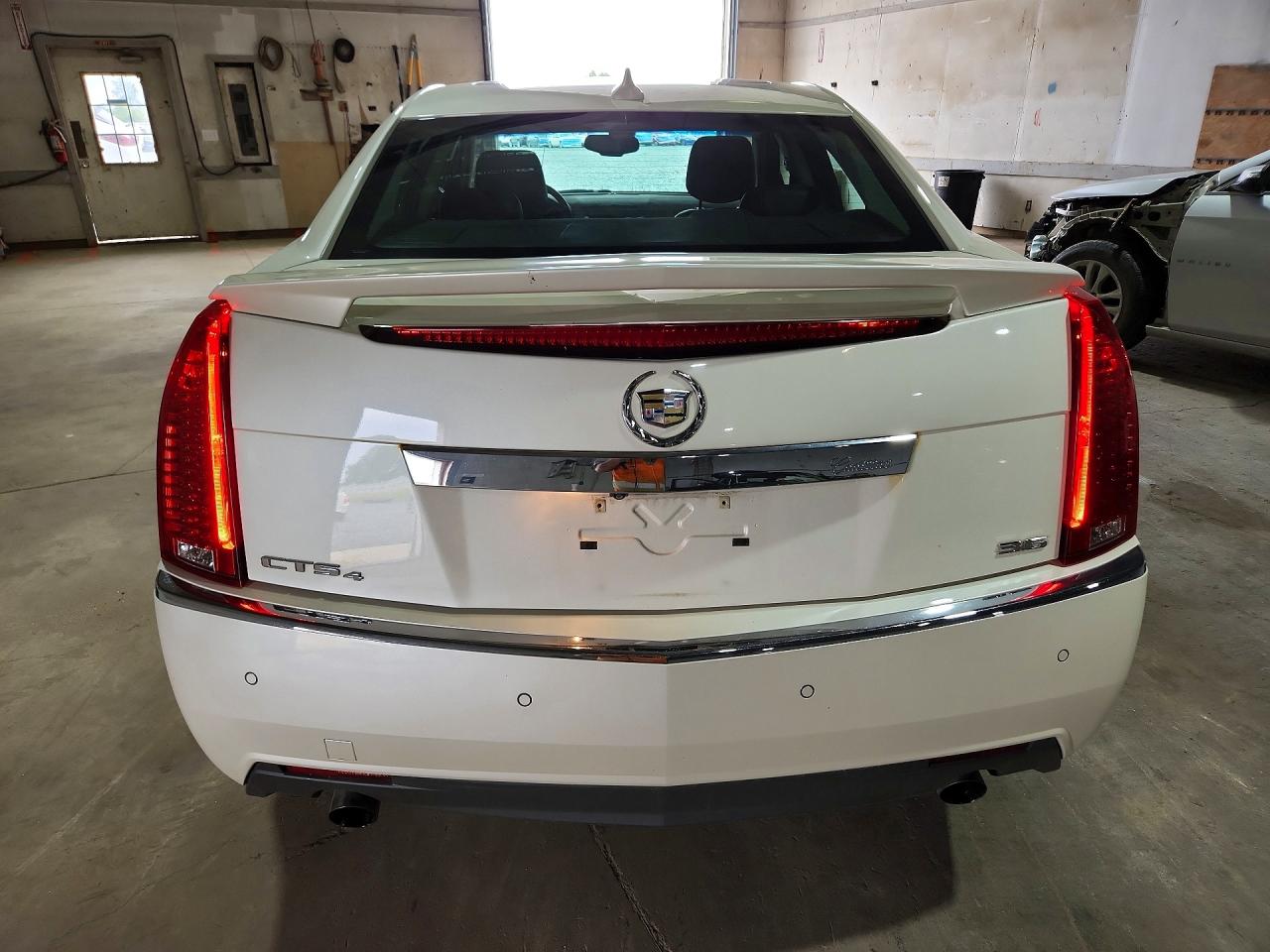 2013 Cadillac Cts Premium Collection White vin: 1G6DS5E3XD0141792